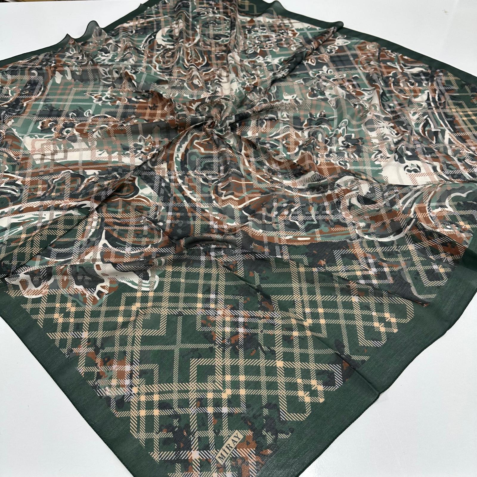 Miray 120 cm Nevada Pamuk Lüx Eşarp  BYK0706