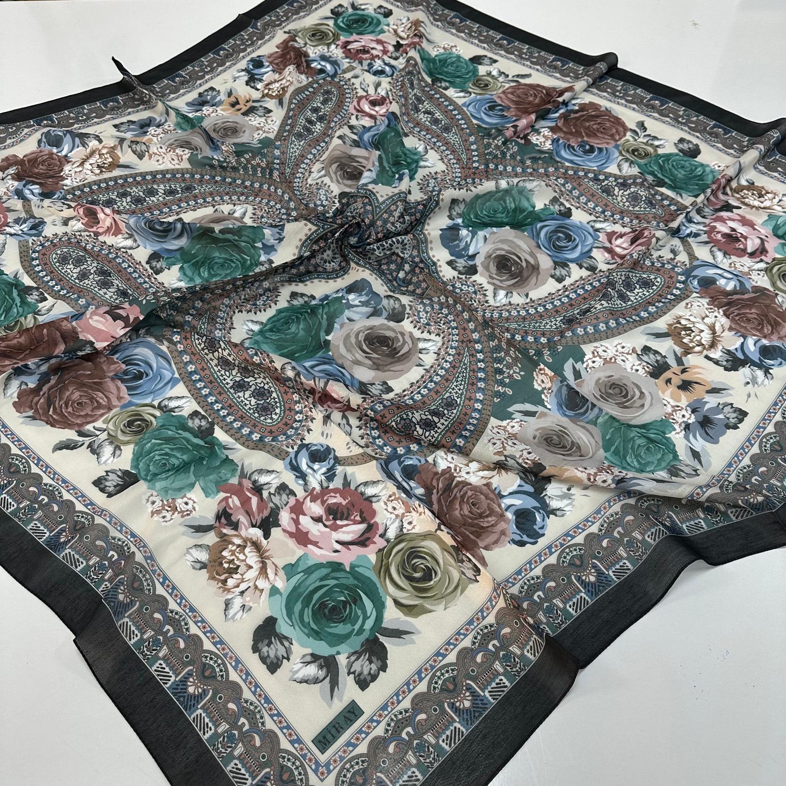 Miray 120 cm Nevada Pamuk Lüx Eşarp  BYK0508