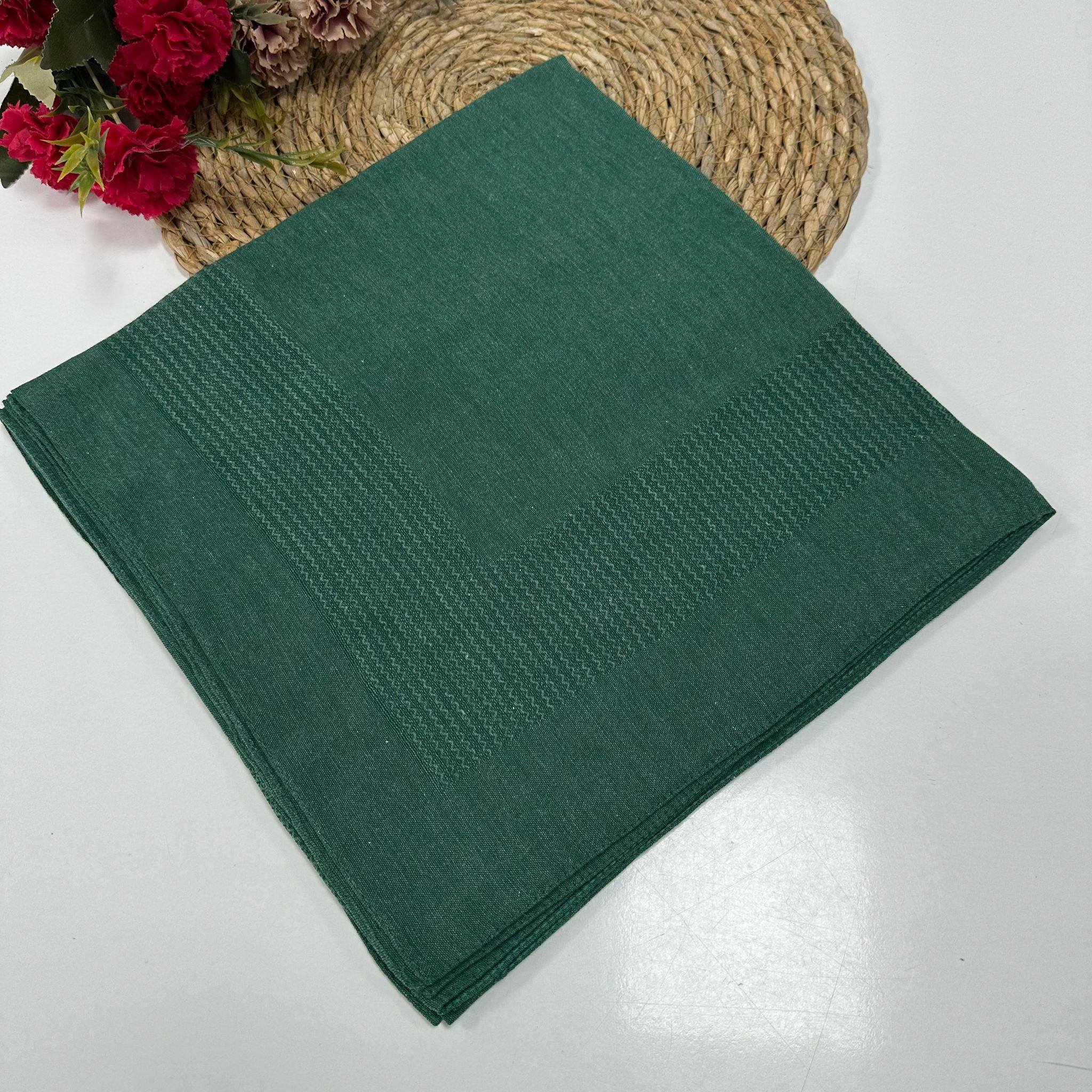 Miray 120 cm Pano Pamuk Eşarp Çimen Yeşili  BYA0435