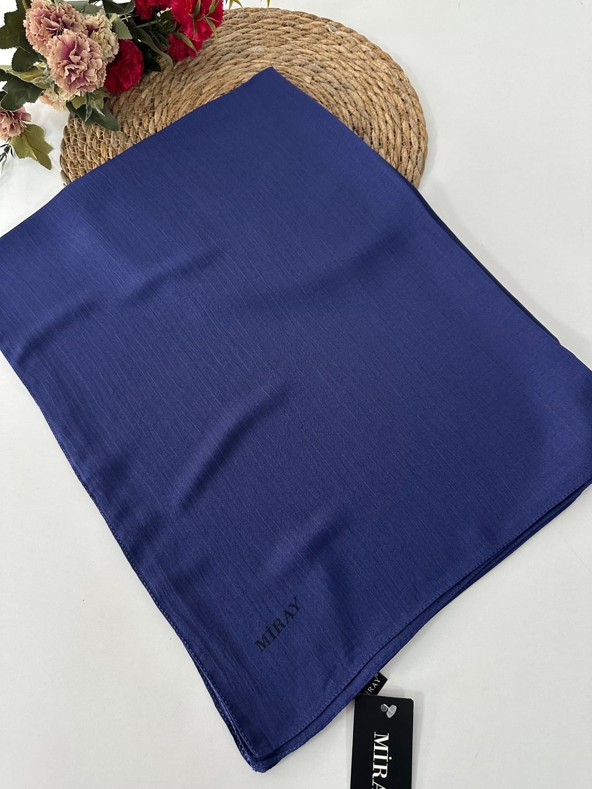 Miray Dubai Şal Saks Mavi VDZ0106