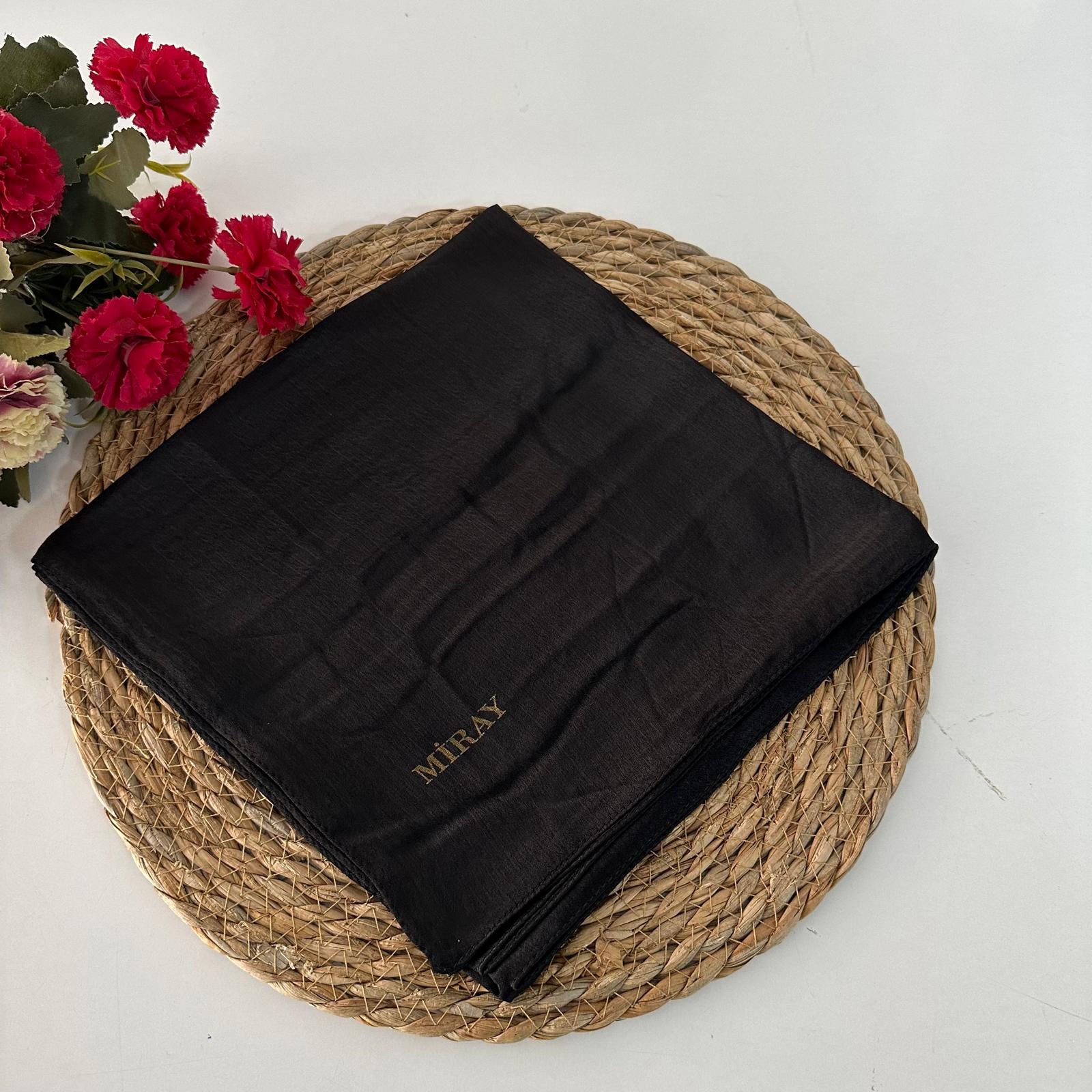 Miray Jan Jan Eşarp Siyah JHA0101