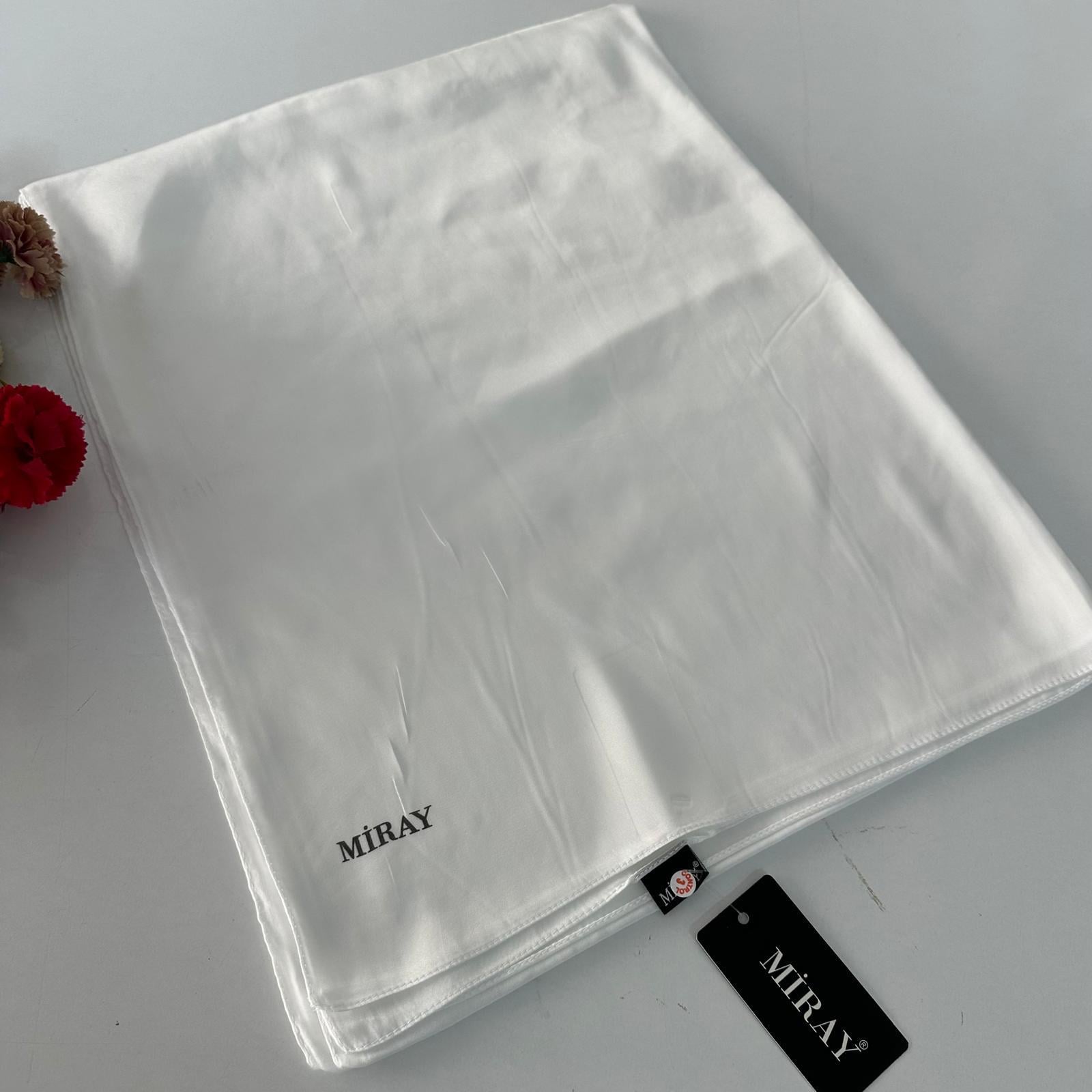 Miray Kristal Şal Beyaz JKM0109