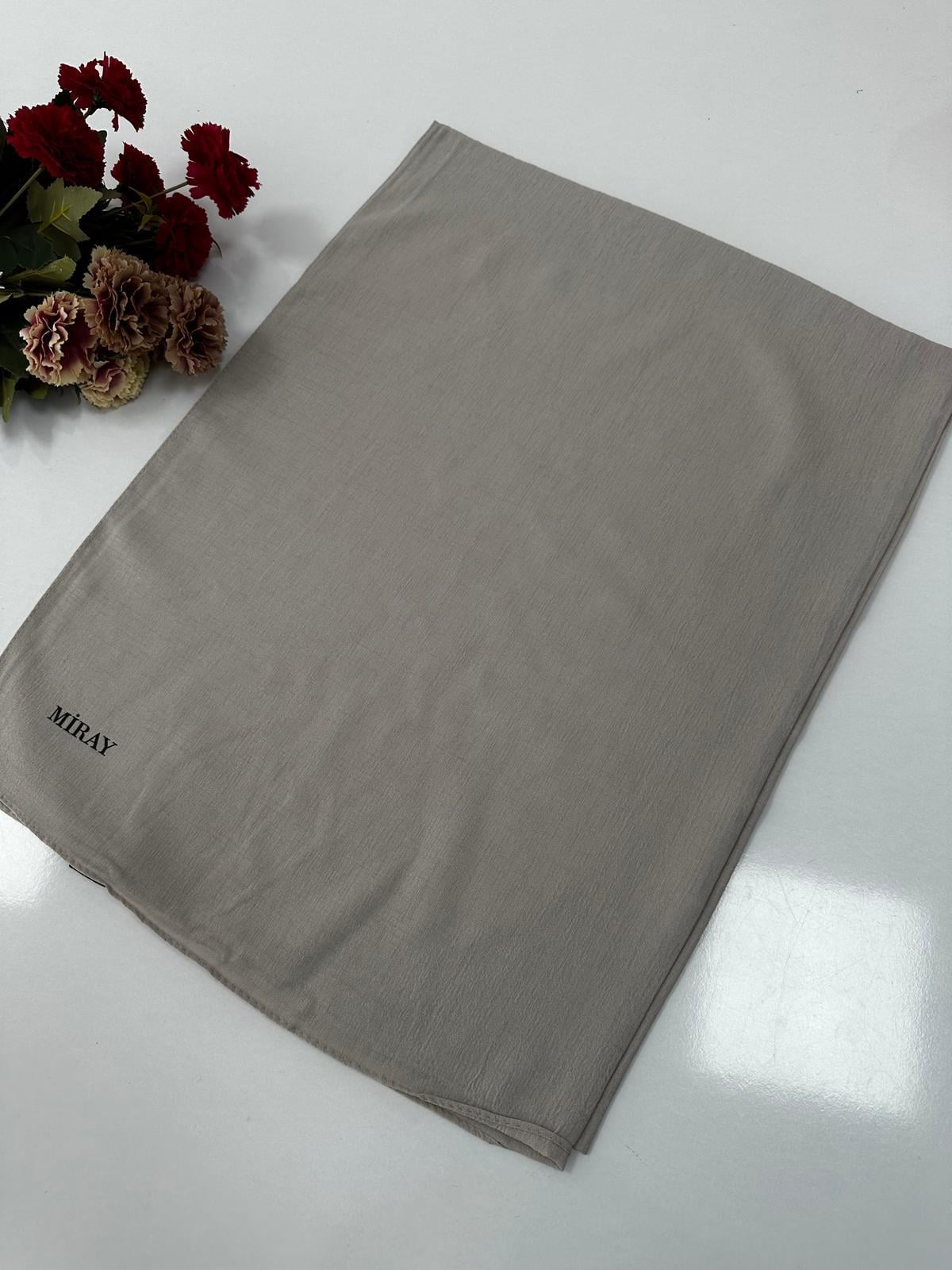 Miray Romeo Pamuk Keten Şal Renk: Kemik VDM0105