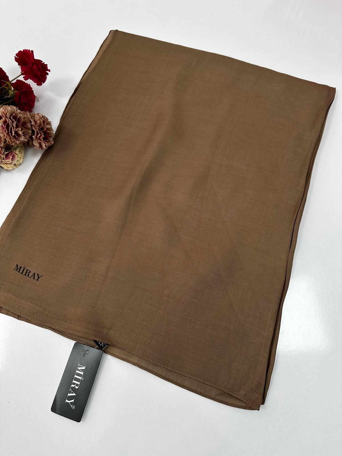 Miray Romeo Pamuk Keten Şal Renk: Moka VDM0109