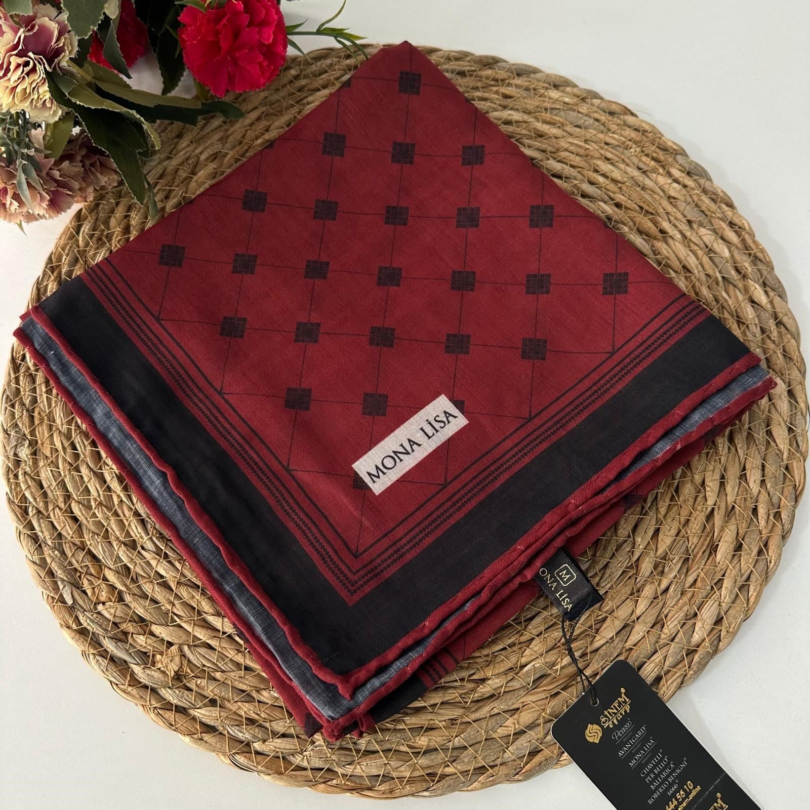 Mona Lisa Soft Pamuklu Eşarp LDFR7007