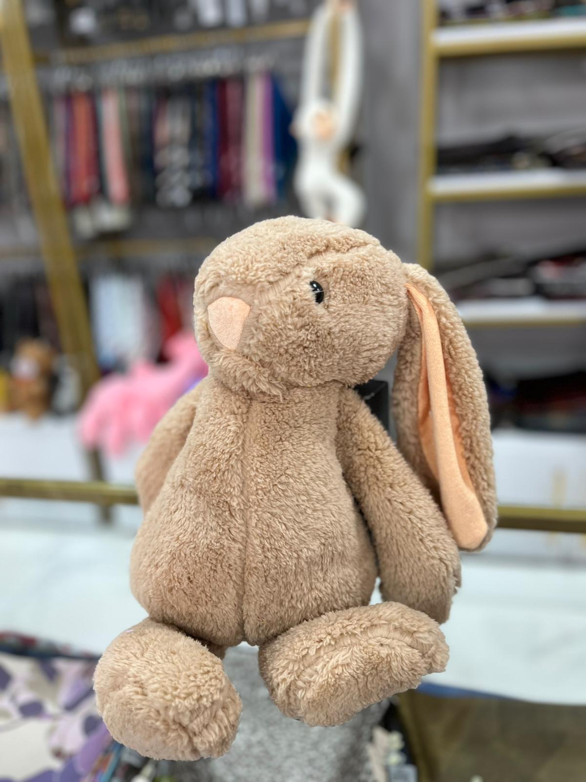 Peluş Tavşan 45 cm Kahve  YNC0303