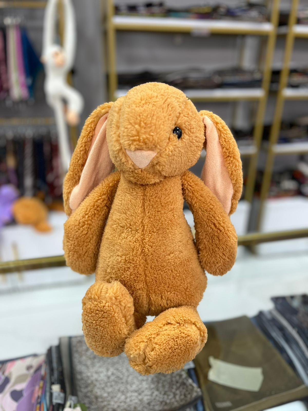 Peluş Tavşan 45 cm Taba  YNC0304