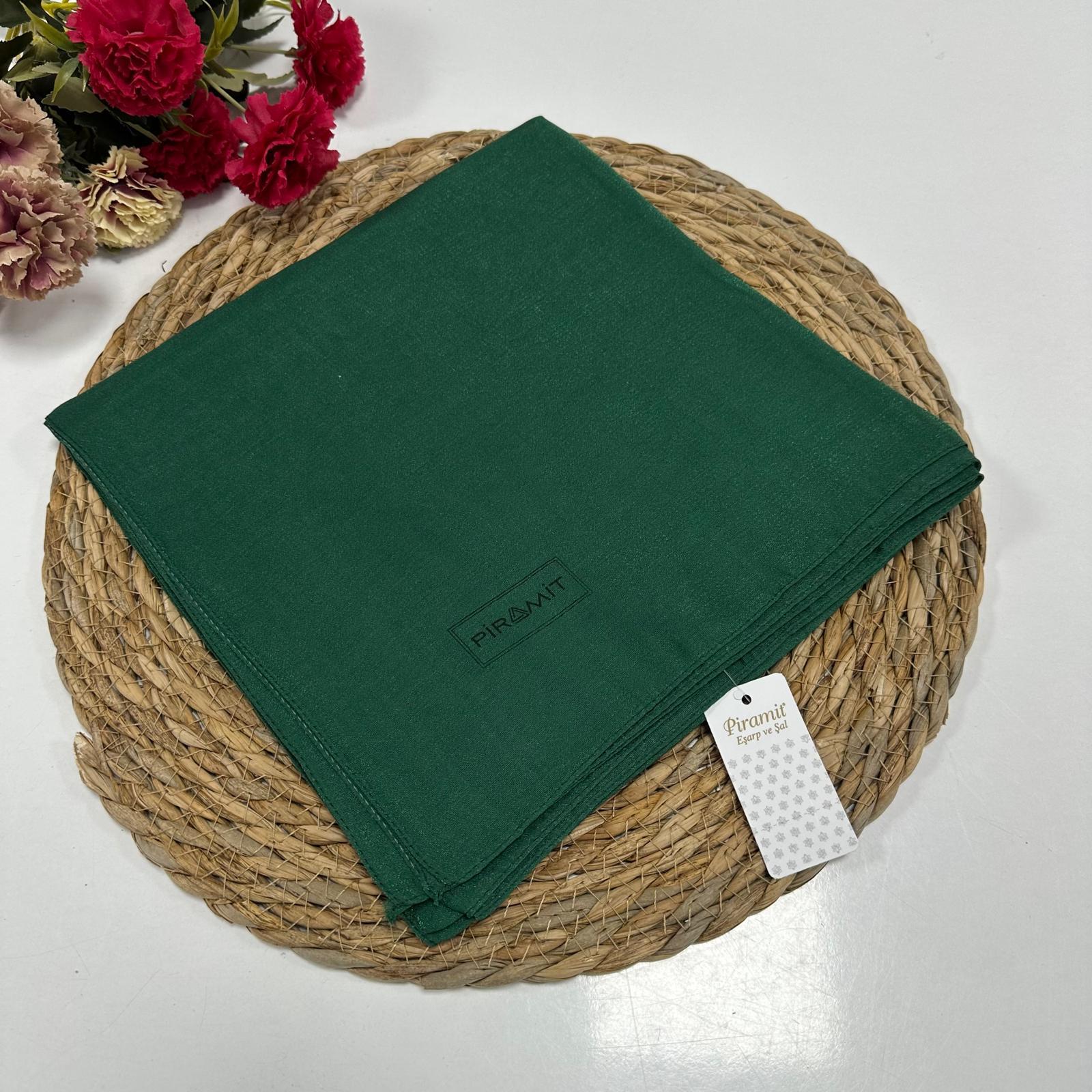 Piramit Kehribar Eşarp Zümrüt LTP0213