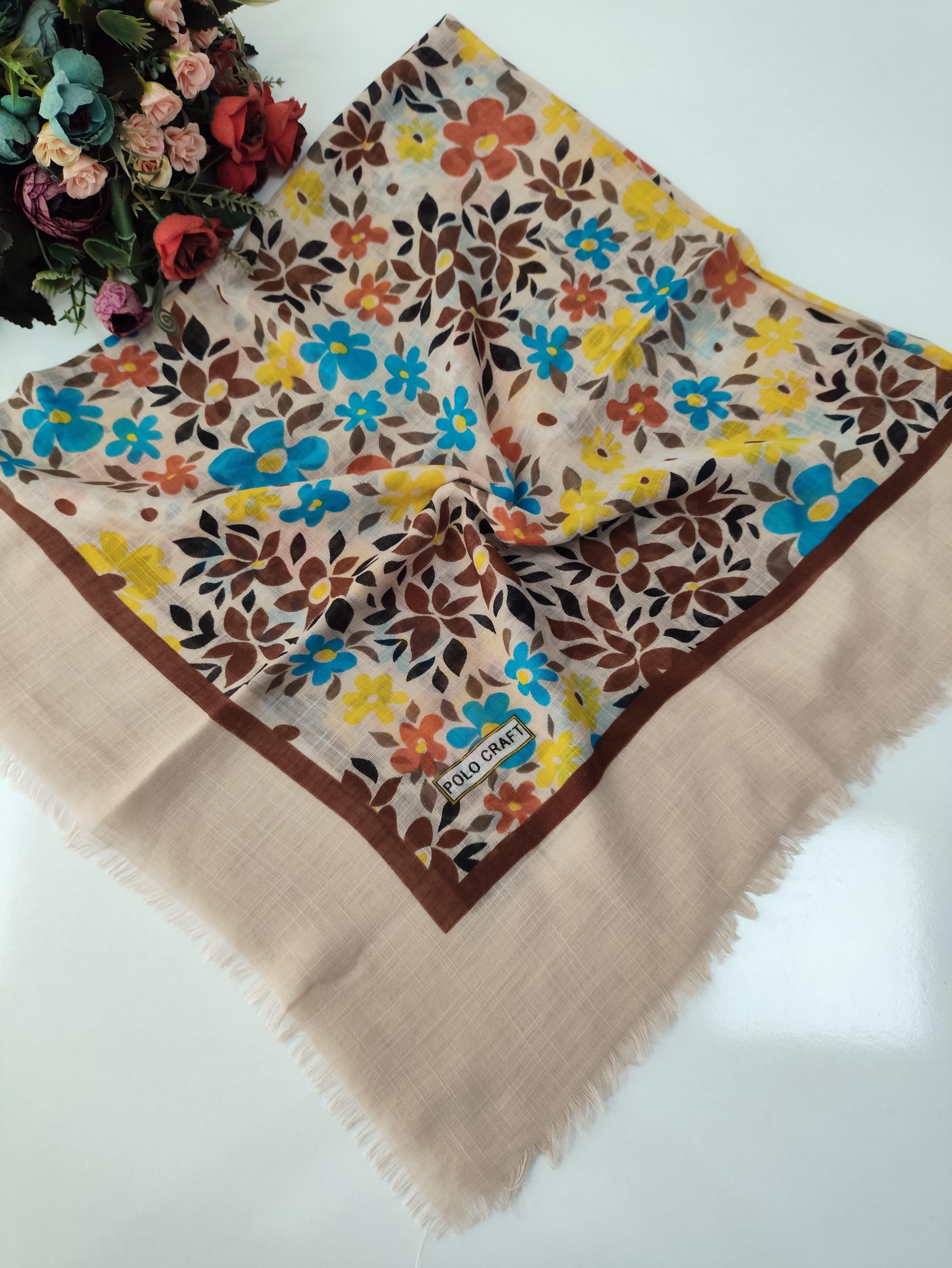 Polo Craft Pamuklu Flamlı Eşarp PFT0610