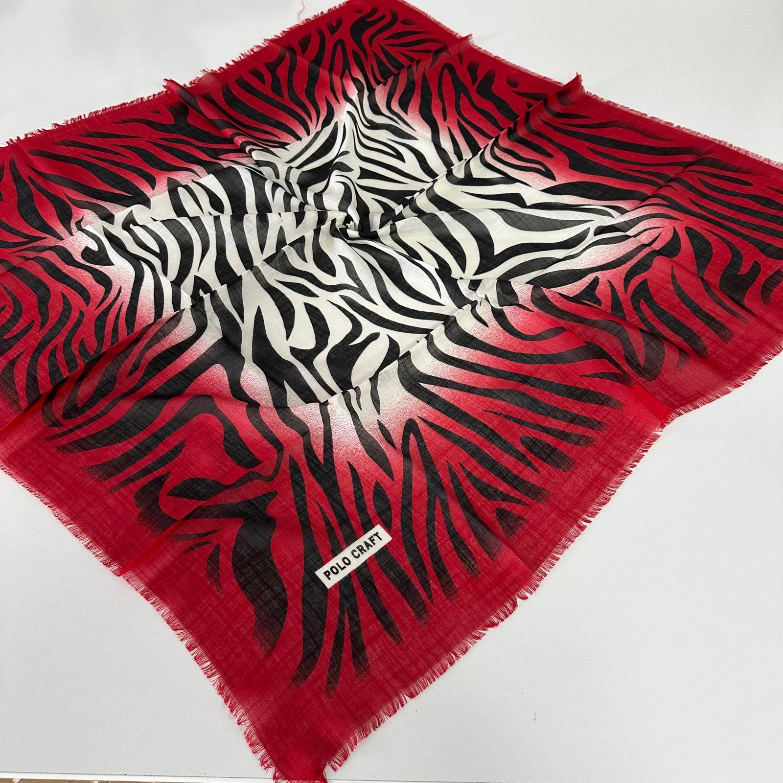 Polo Craft Pamuklu Flamlı Eşarp PFT2015