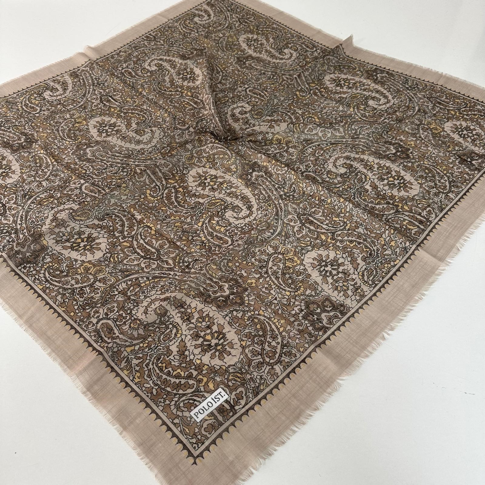 Polo İst. Pamuklu Flamlı Eşarp PFW4003