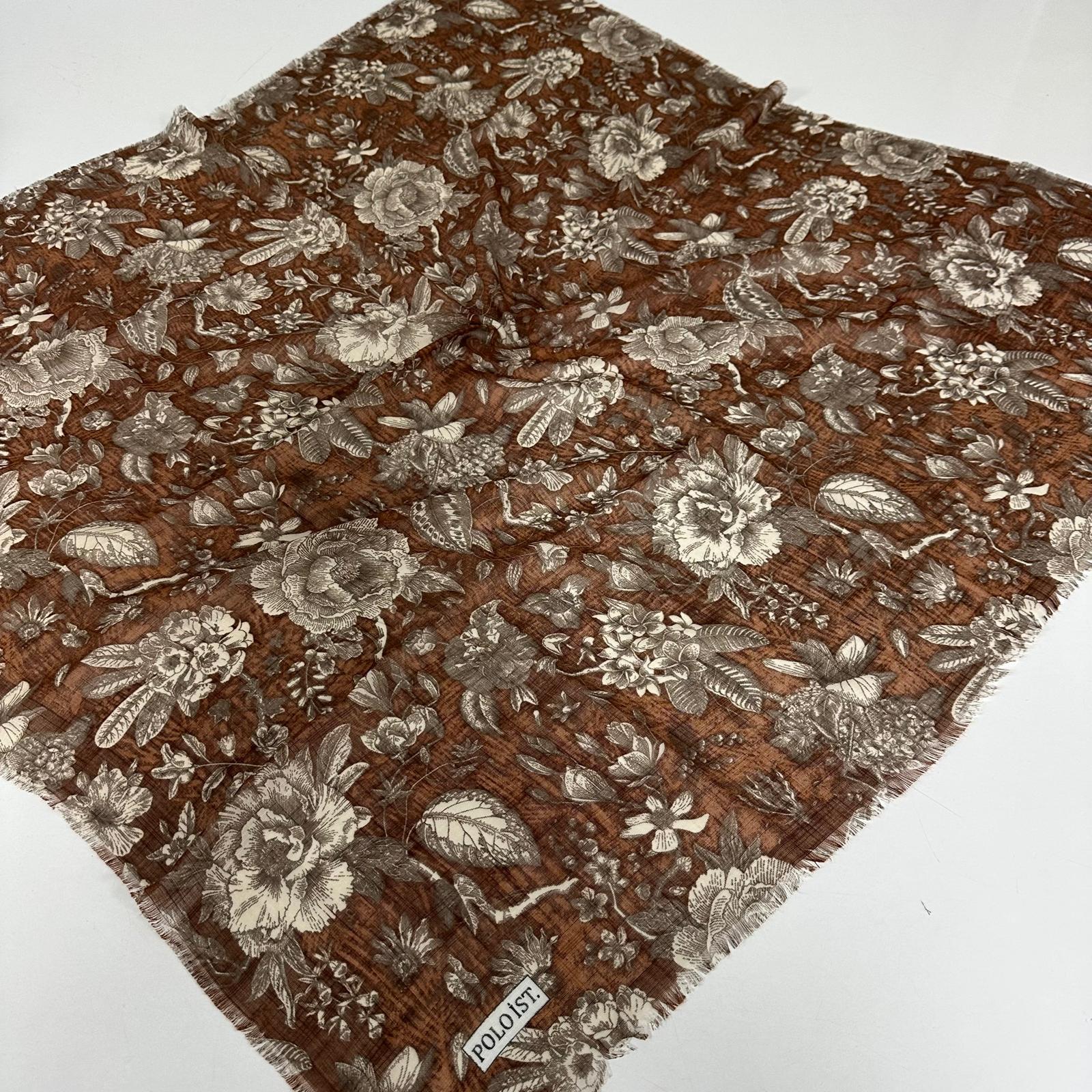 Polo İst. Pamuklu Flamlı Eşarp PFW3409