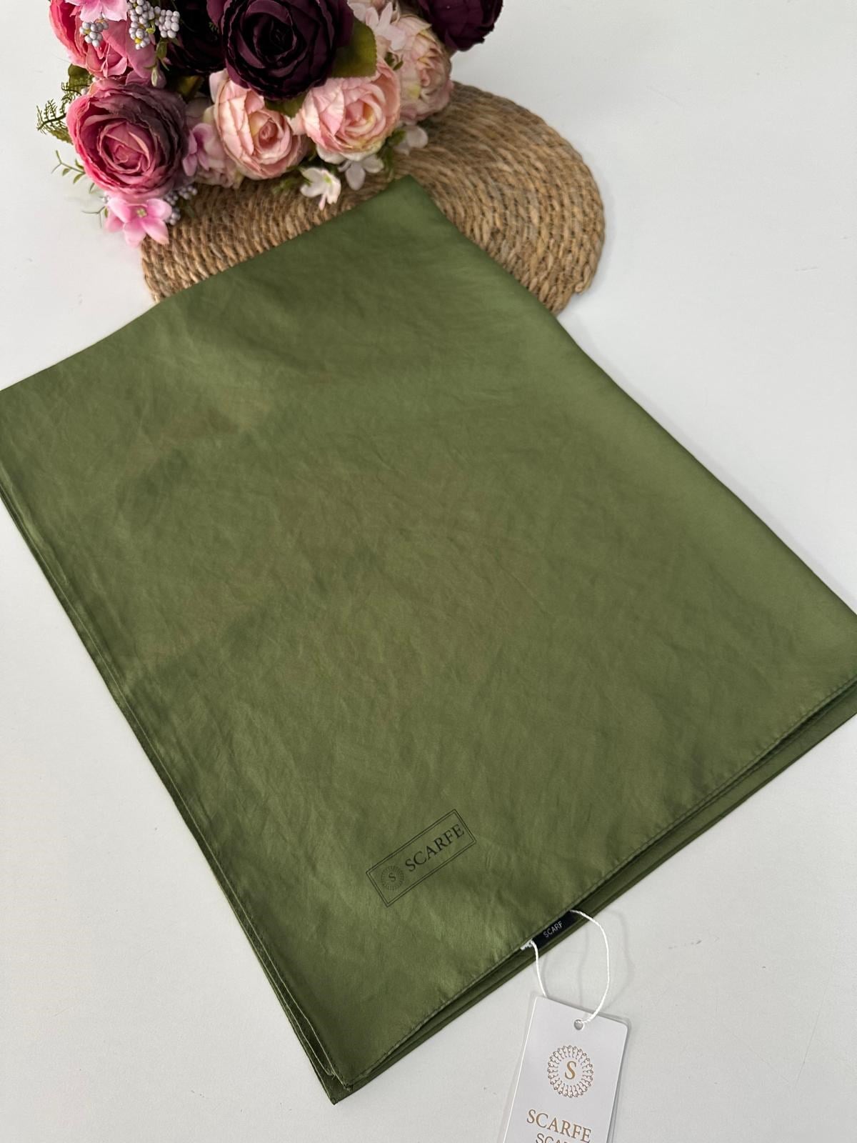 Scarfe Vual Şal Koyu Yeşil VH0415