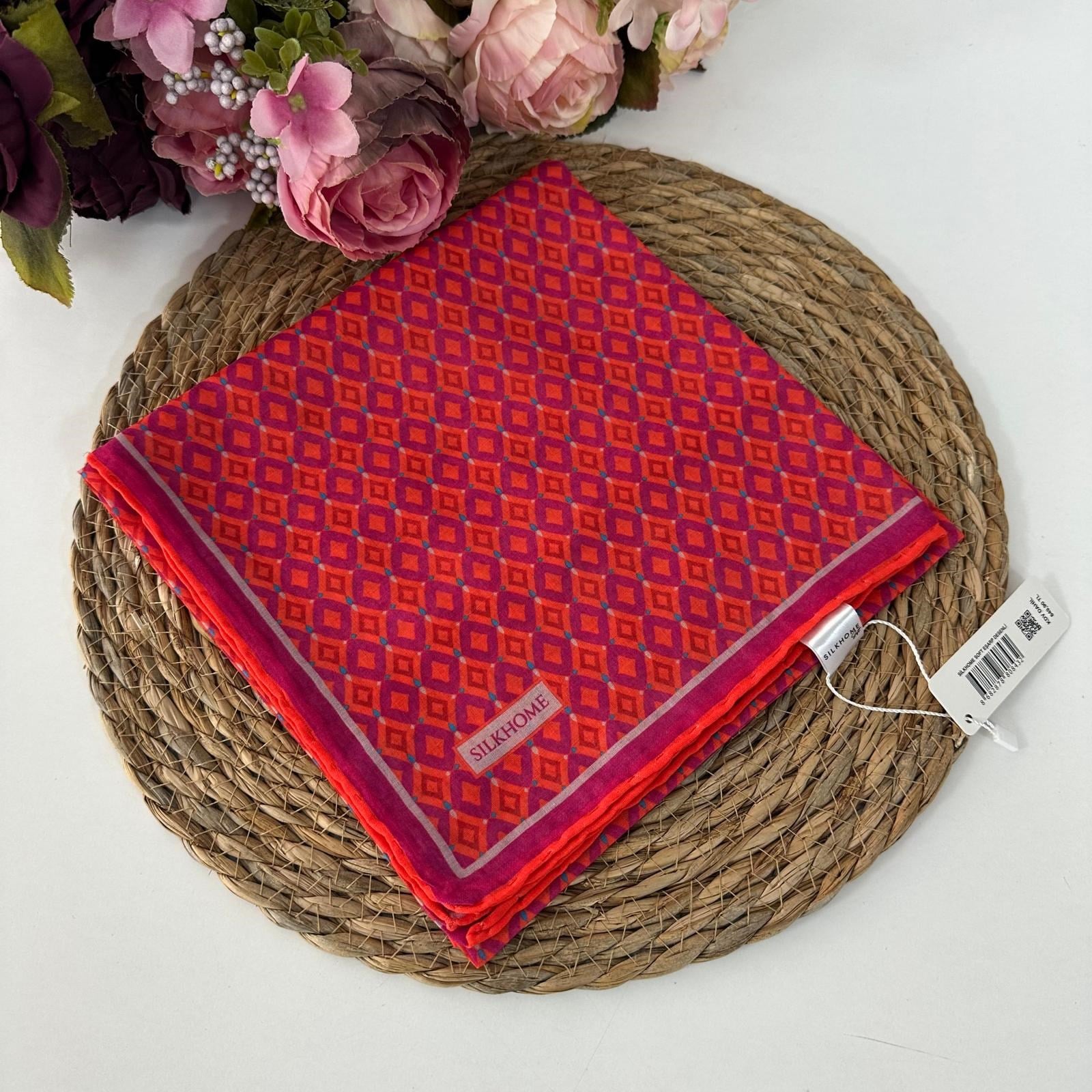 Silk Home Soft Pamuklu Eşarp LDFS9006