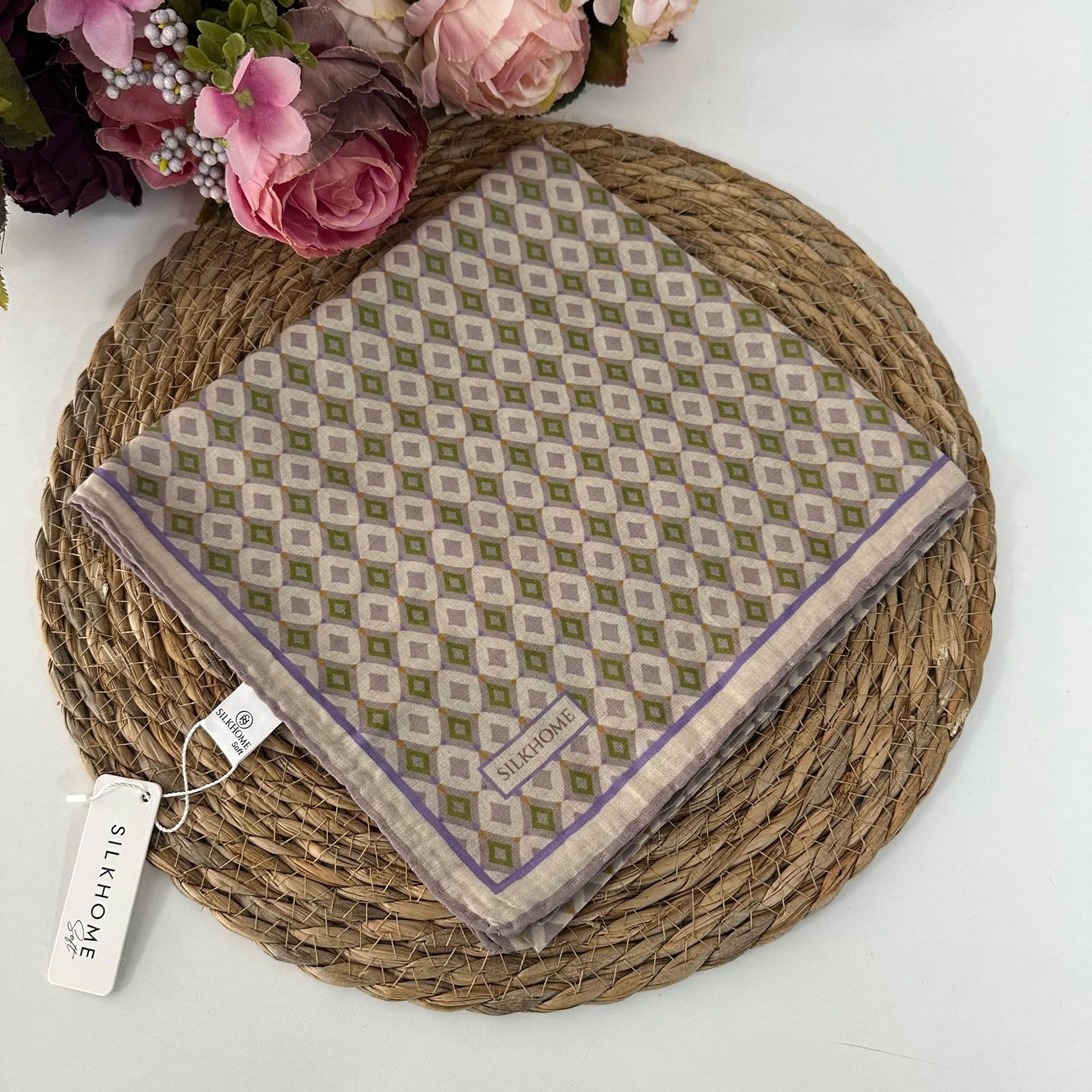 Silk Home Soft Pamuklu Eşarp LDFS9008