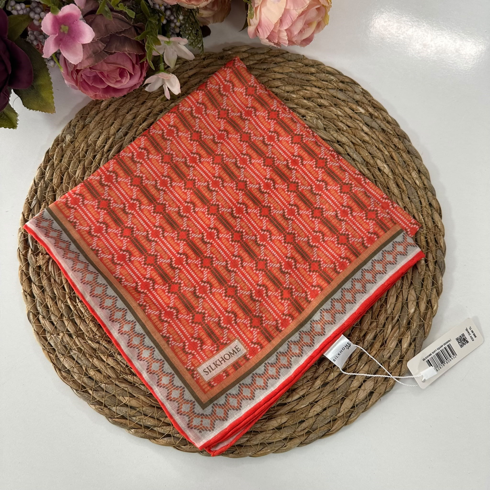 Silk Home Soft Pamuklu Eşarp LDFS9913
