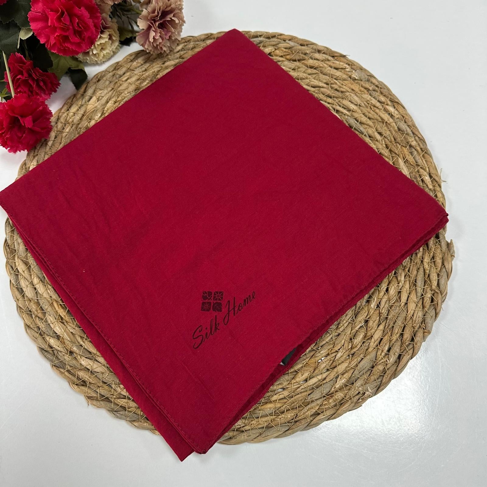 Silk Home Tensel Aerobin Eşarp Kırmızı VTS0106