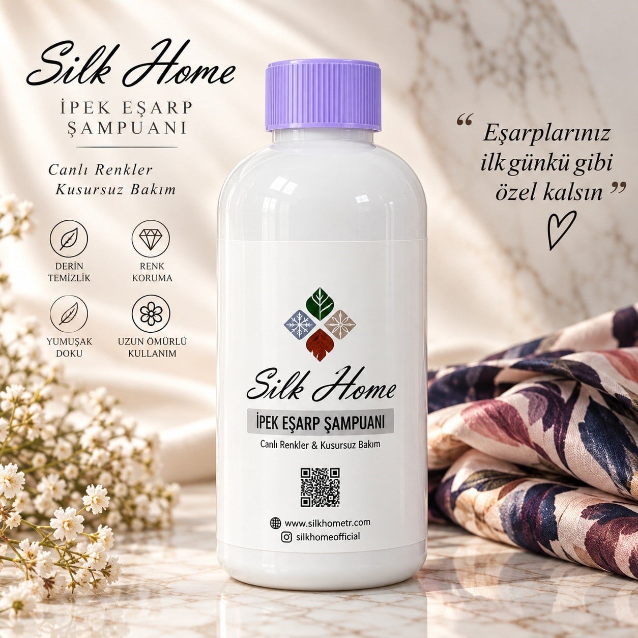Silkhome Eşarp Şampuanı 250ML