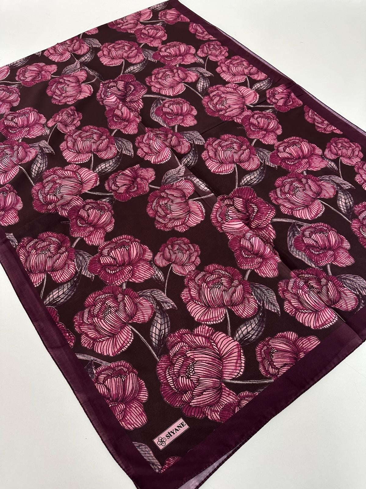 Siyane Pamuk Şal LWT2303