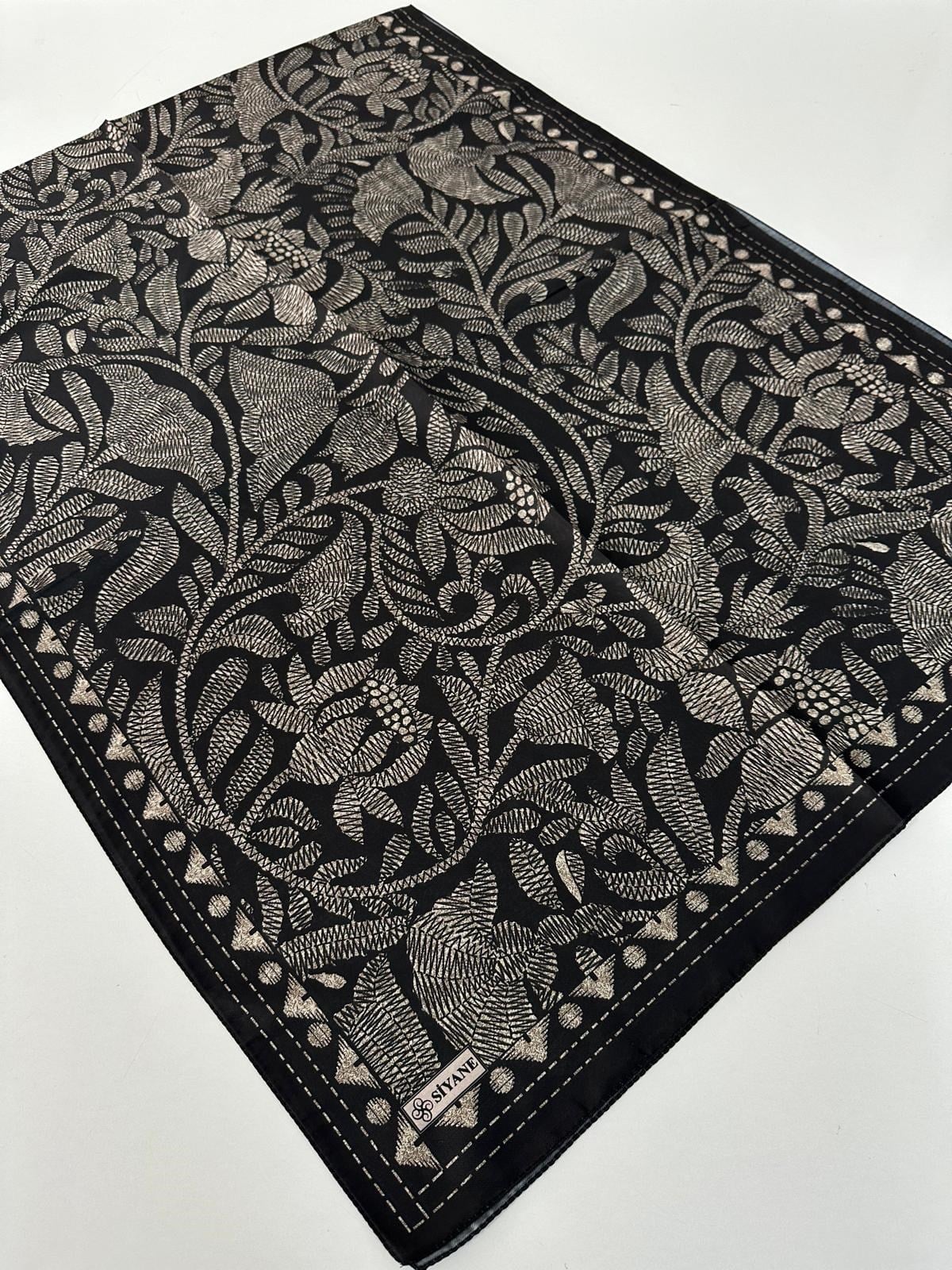 Siyane Pamuk Şal LWT2401