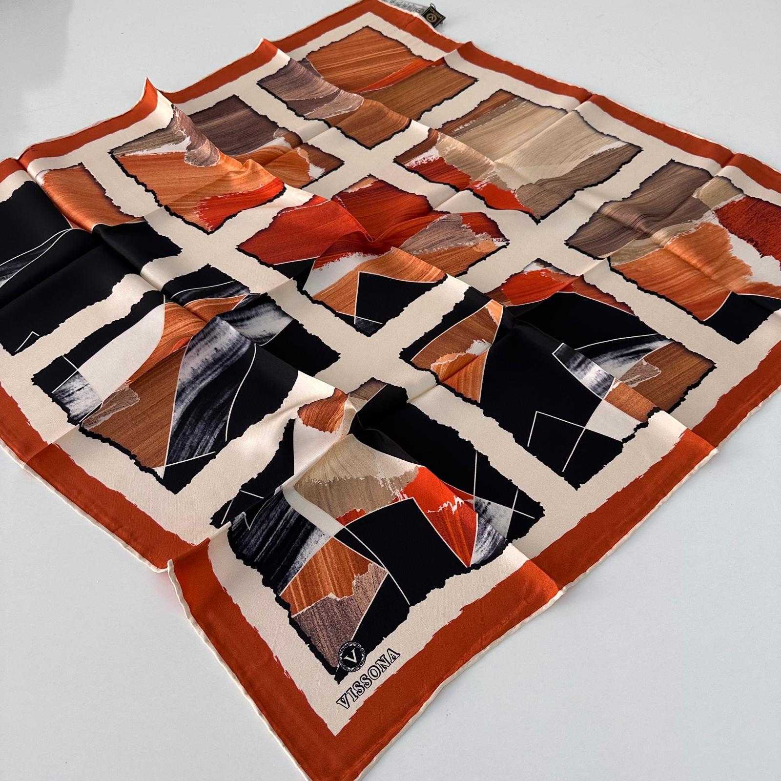 Vissona Twill İpek Eşarp IPK0203