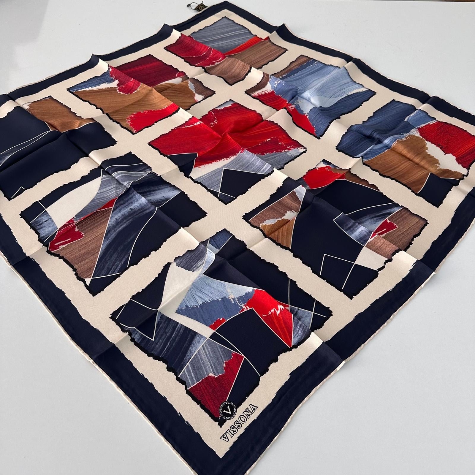Vissona Twill İpek Eşarp IPK0204