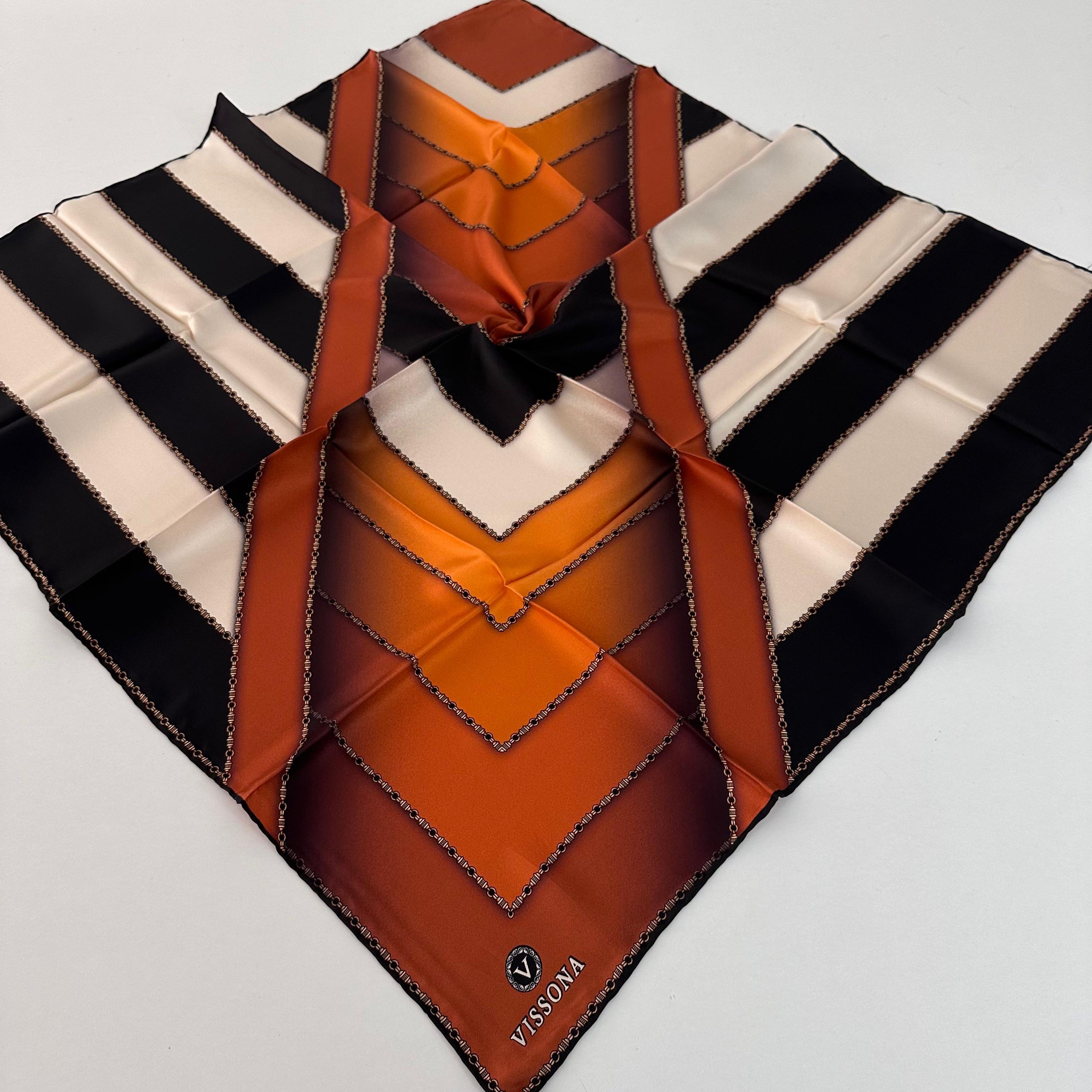Vissona Twill İpek Eşarp IPK3309