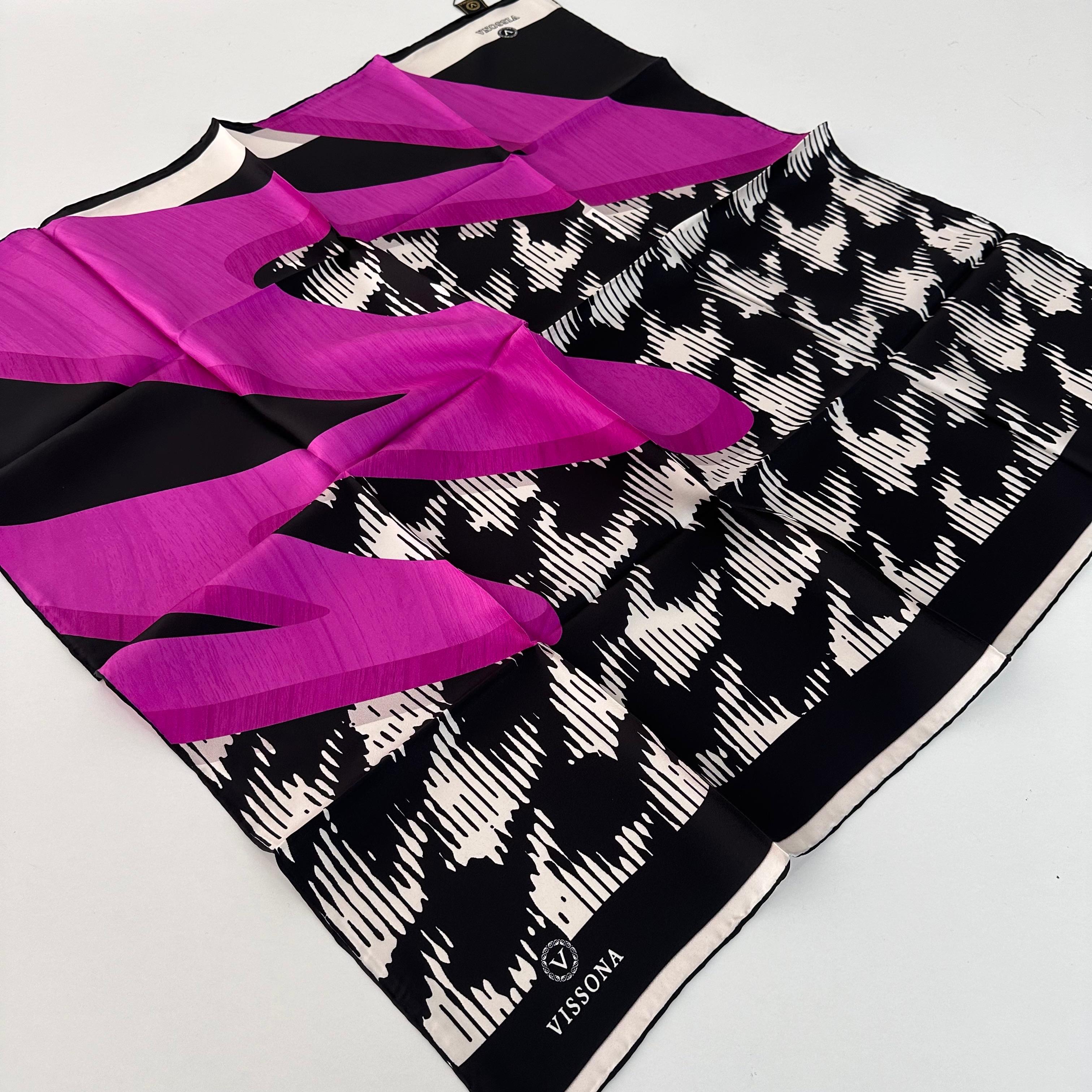Vissona Twill İpek Eşarp IPK3507