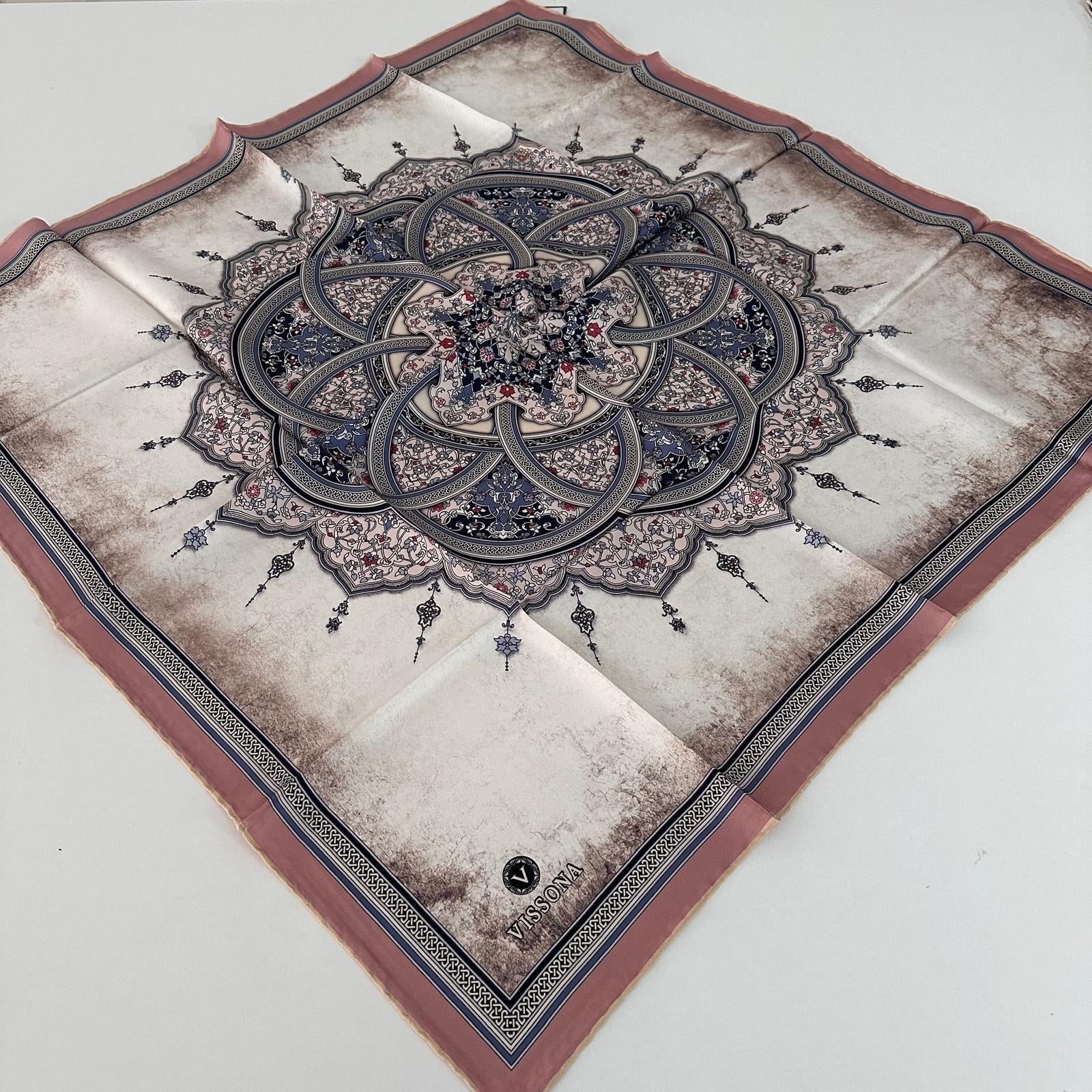 Vissona Twill İpek Eşarp IPK5709