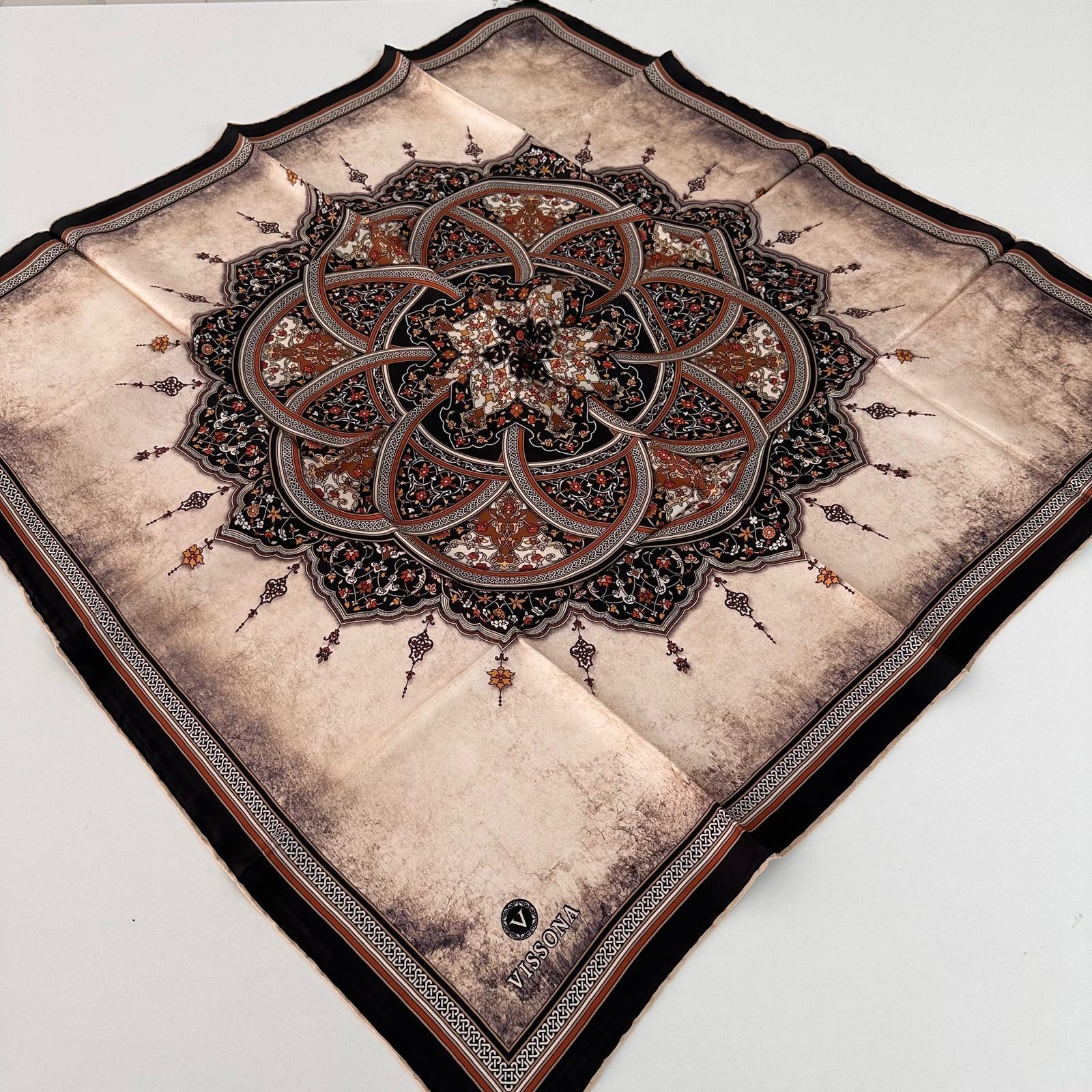 Vissona Twill İpek Eşarp IPK5710