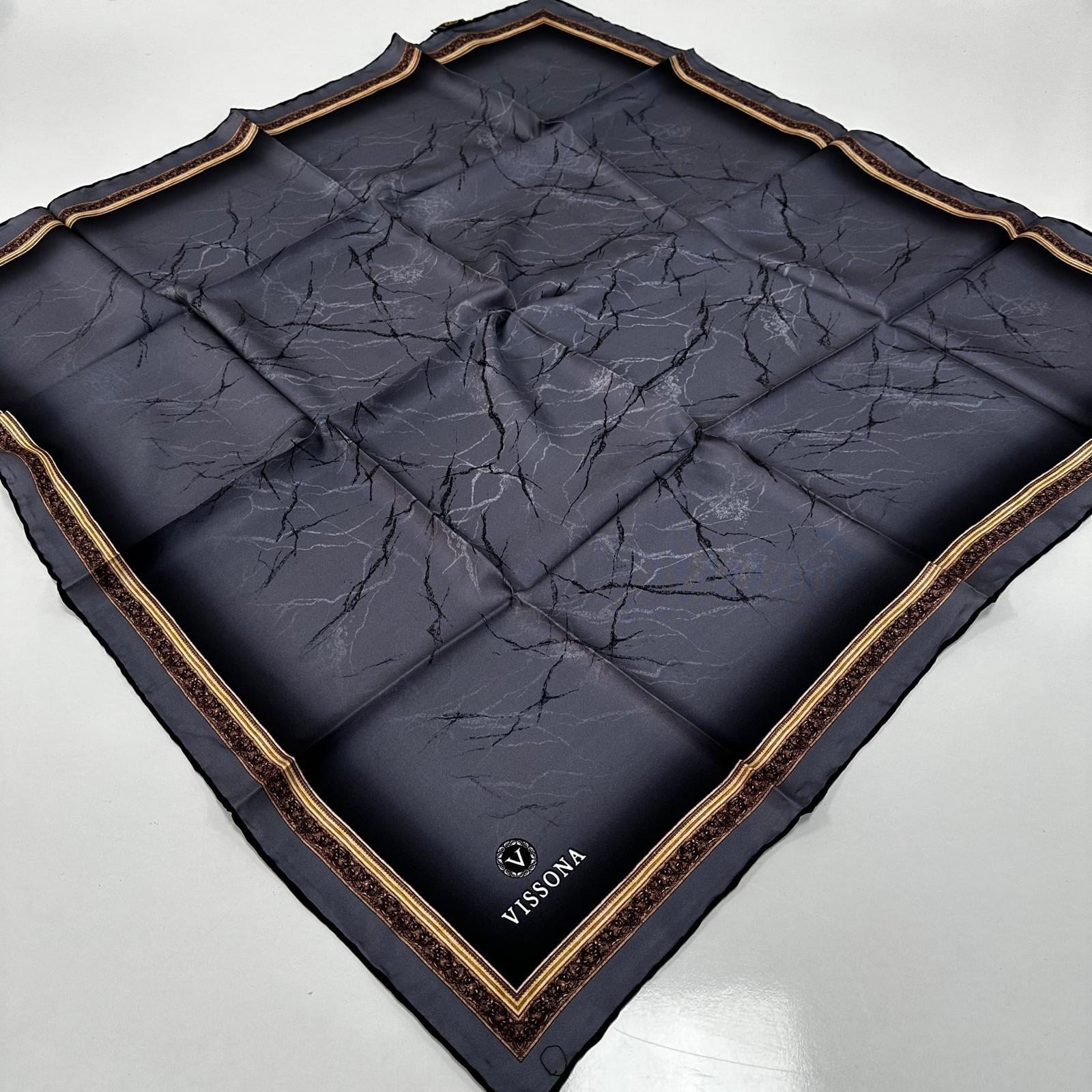 Vissona Twill İpek Eşarp IPK6504