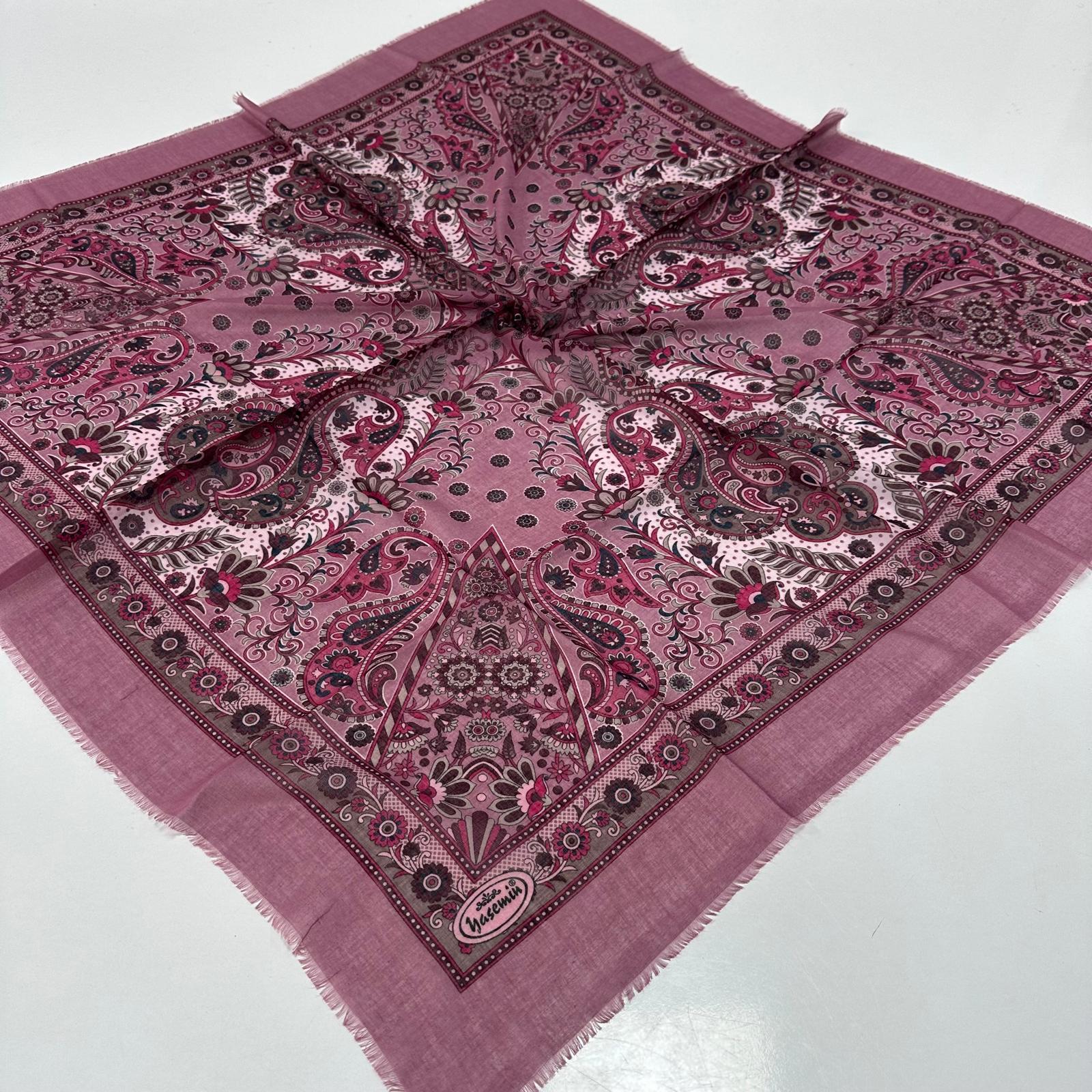 Yasemin İpek Çekme Koton Eşarp PFY0413