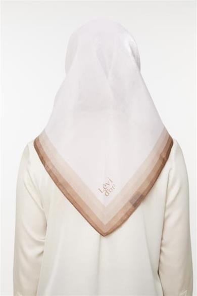 Levidor Kehribar Eşarp Kemik LTR0209