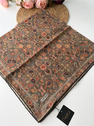 Lop'res Soft Pamuklu Eşarp LDNA2809