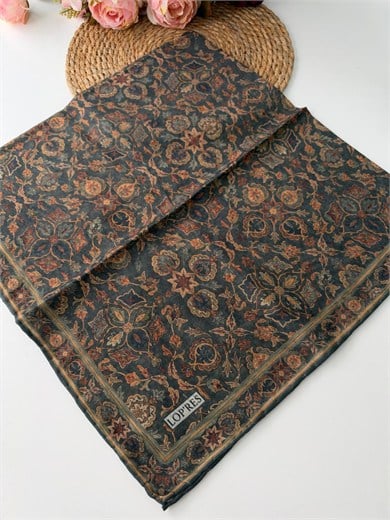Lop'res Soft Pamuklu Eşarp LDNA2811