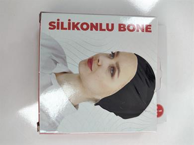Lüx Premium Kaymaz Silikonlu Bone Siyah