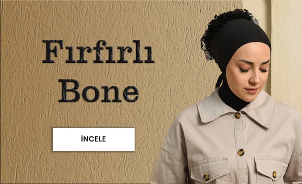 fırfırlı bone
