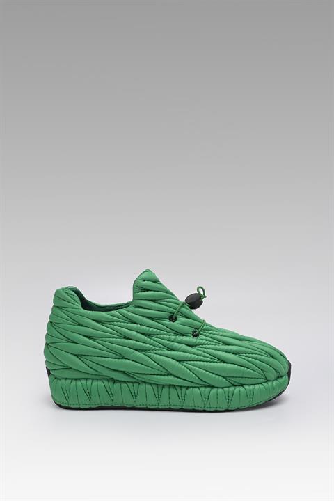 Breezy Paraşüt Kumaş Sneaker Spor Ayakkabı Çimen Yeşili