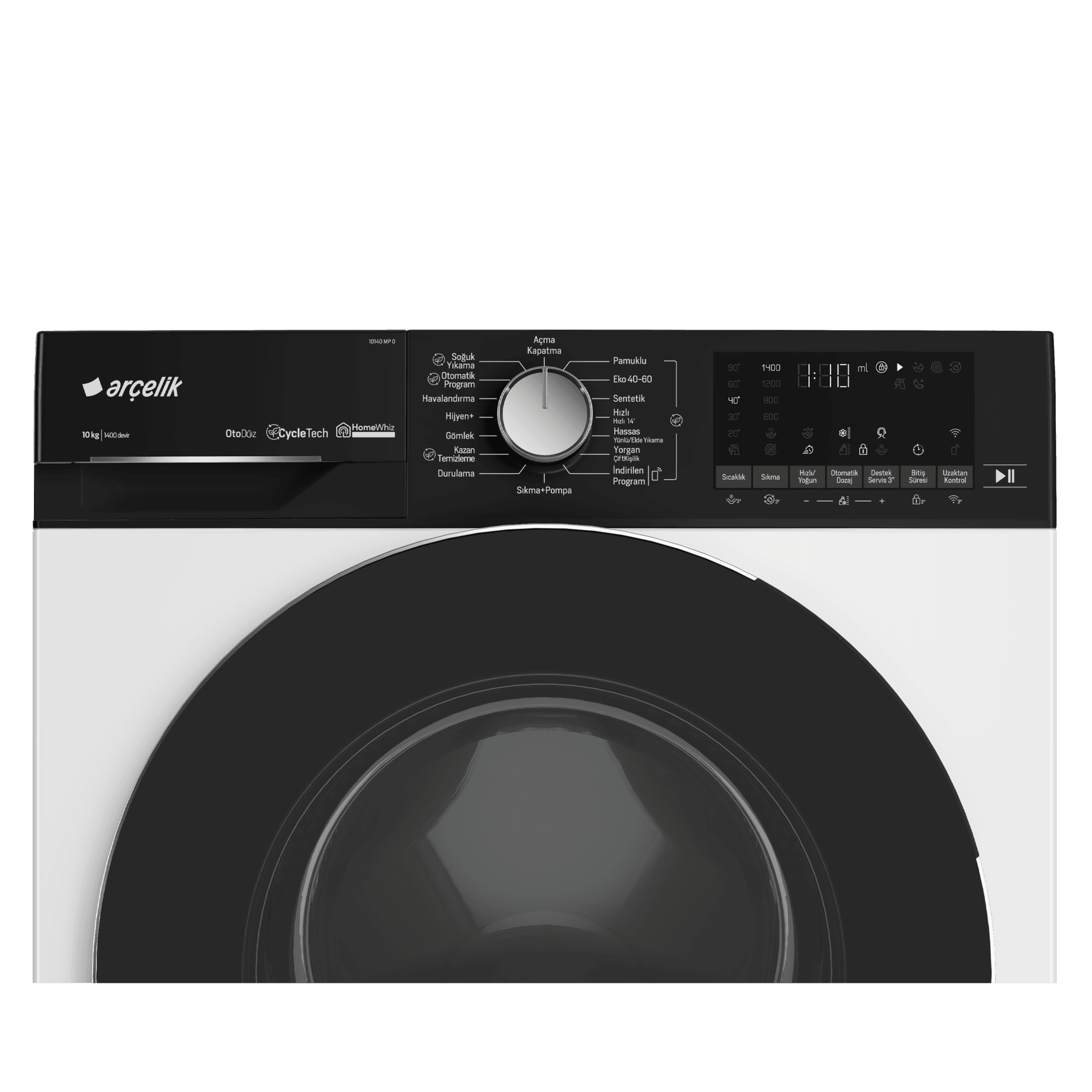 Arçelik 10140 MP O 10 Kg Çamaşır Makinesi