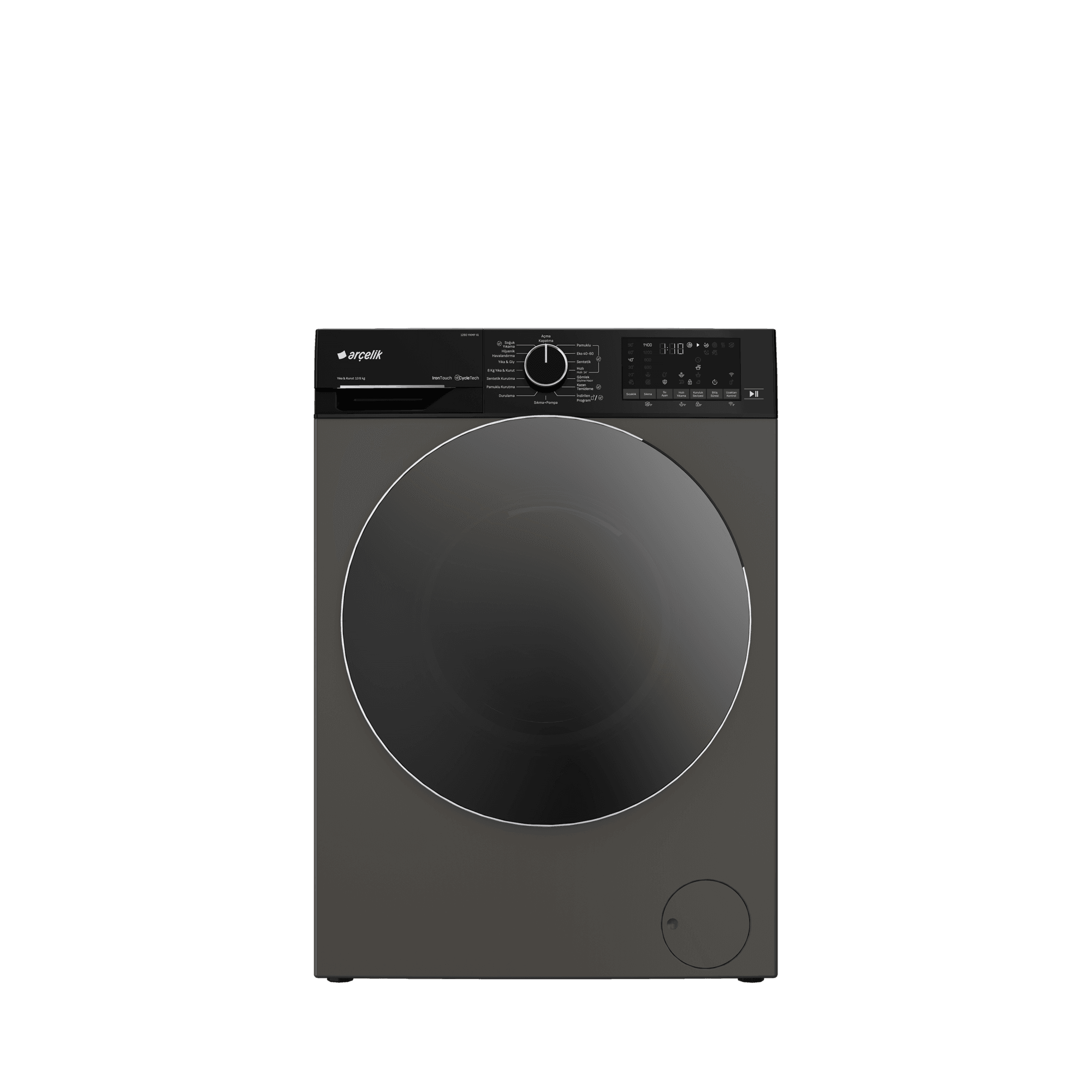 Arçelik 1280 YKMP IG Kurutmalı Çamaşır Makinesi