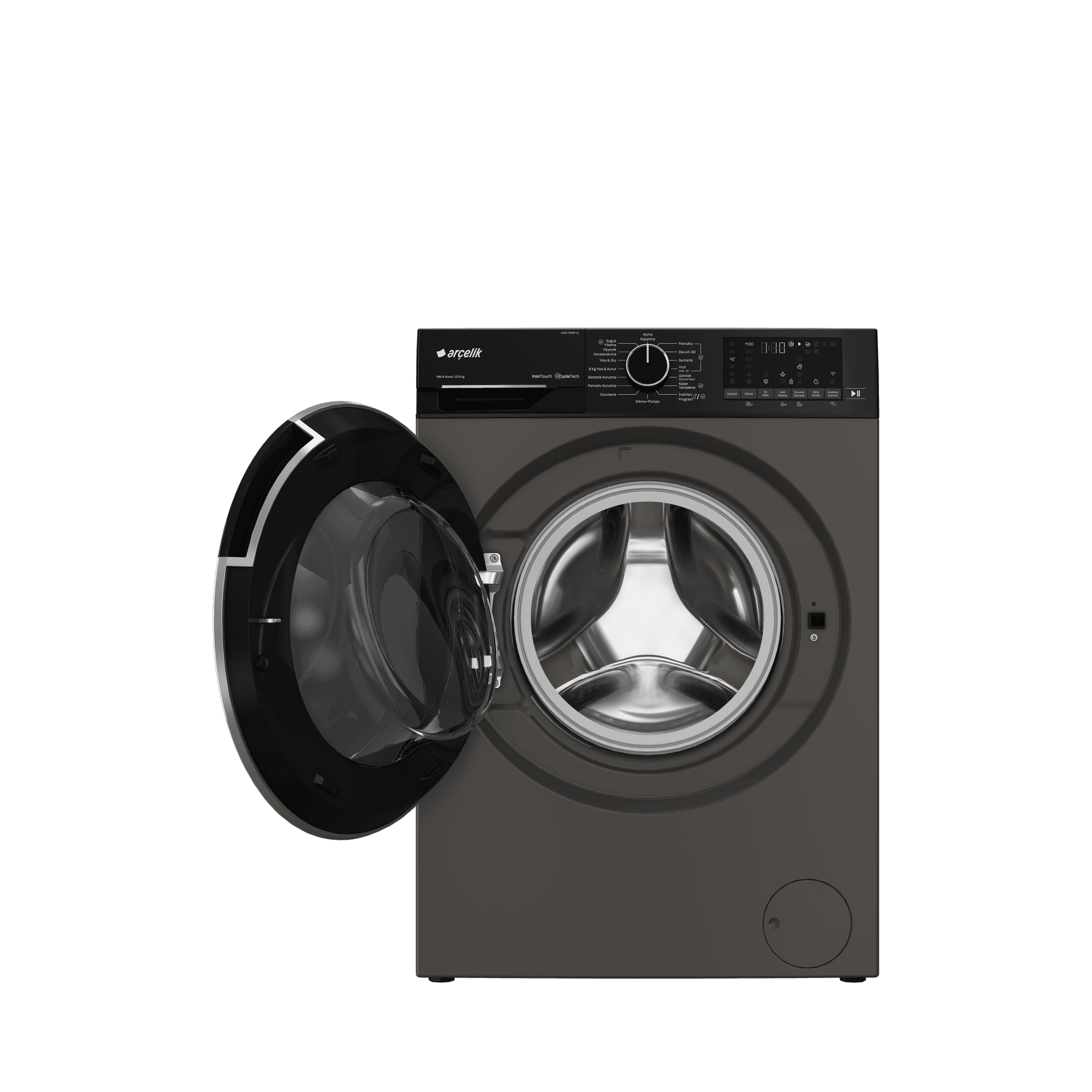 Arçelik 1280 YKMP IG Kurutmalı Çamaşır Makinesi