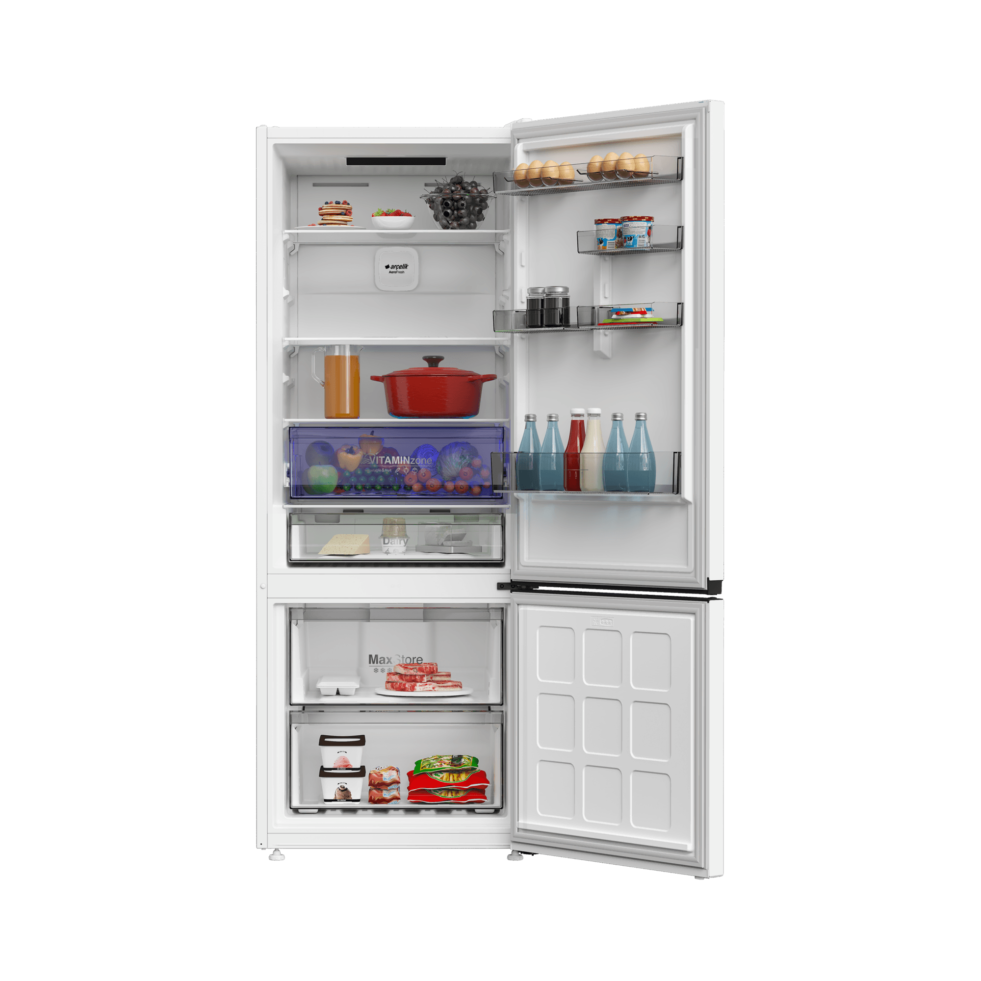 Arçelik 270477 EB AI Alttan Donduruculu Buzdolabı