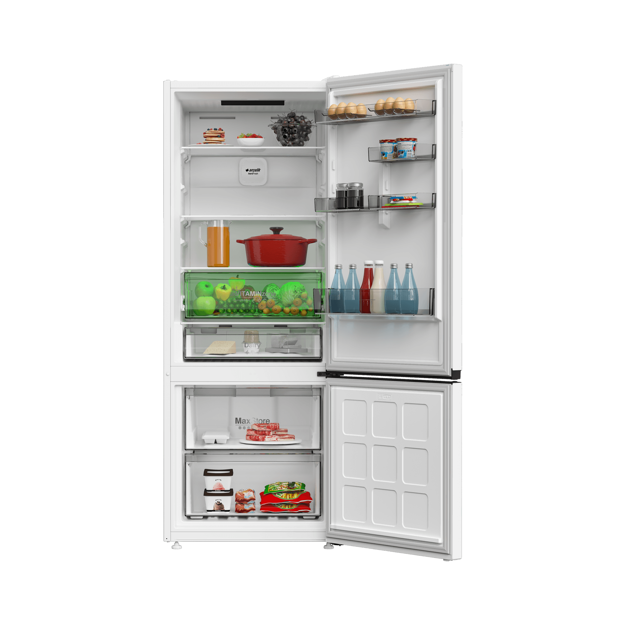 Arçelik 270477 EB AI Alttan Donduruculu Buzdolabı