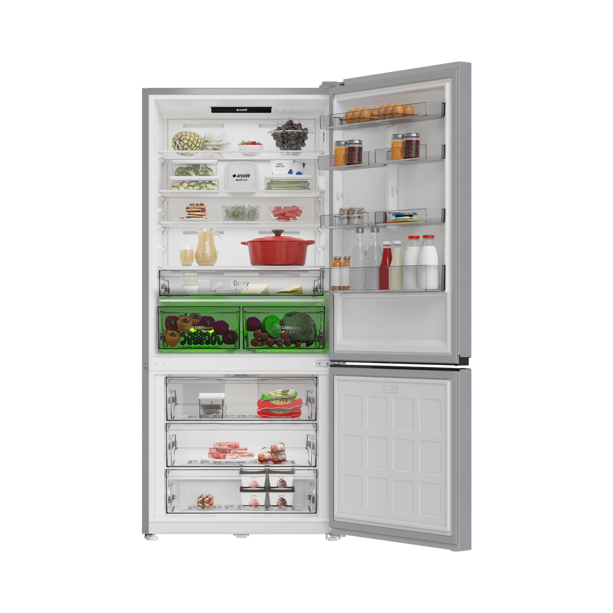 Arçelik 283613 EI Alttan Donduruculu Buzdolabı
