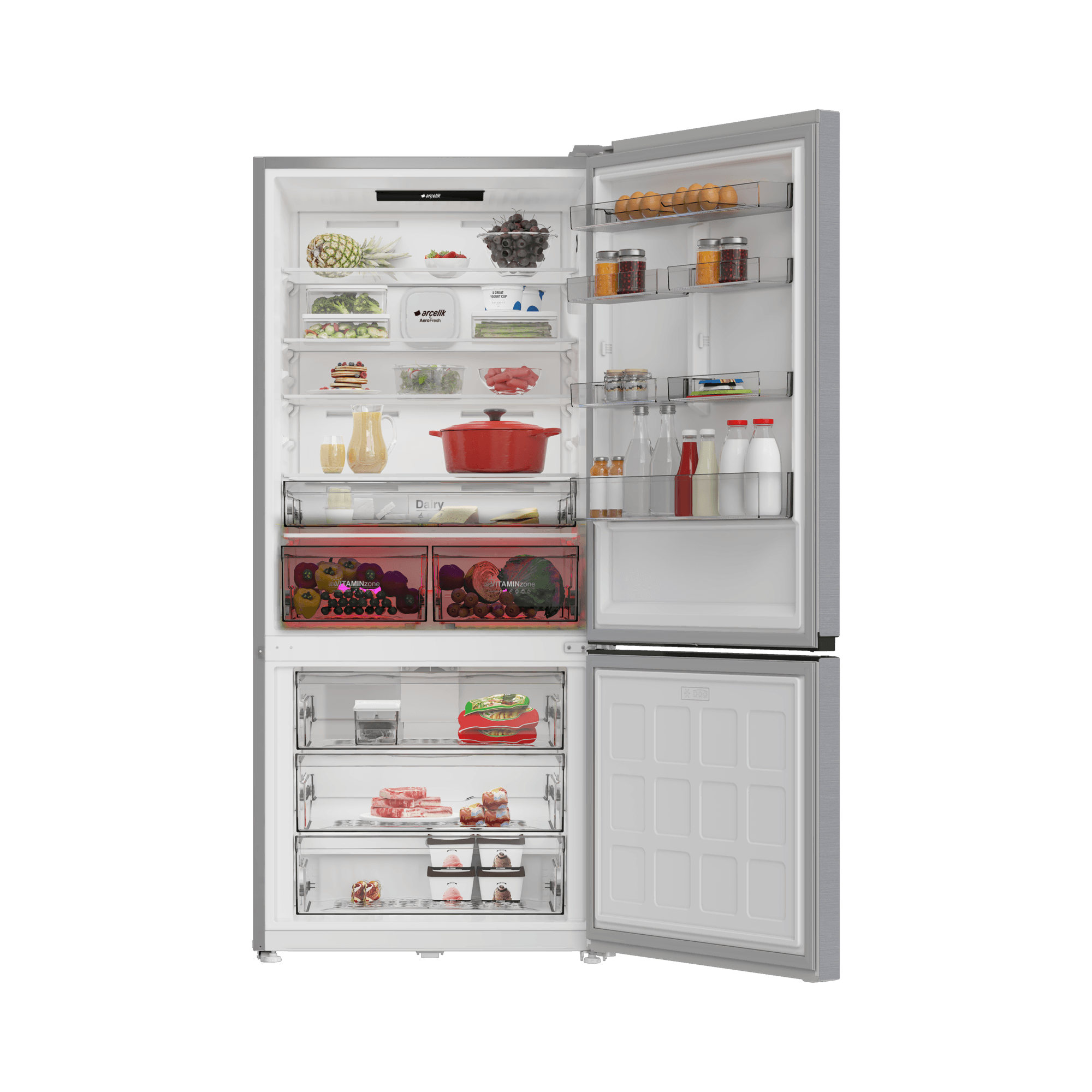 Arçelik 283613 EI Alttan Donduruculu Buzdolabı