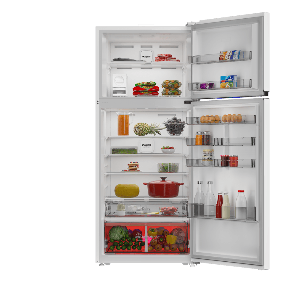 Arçelik 578557 EB MaxiFit Üstten Donduruculu Buzdolabı