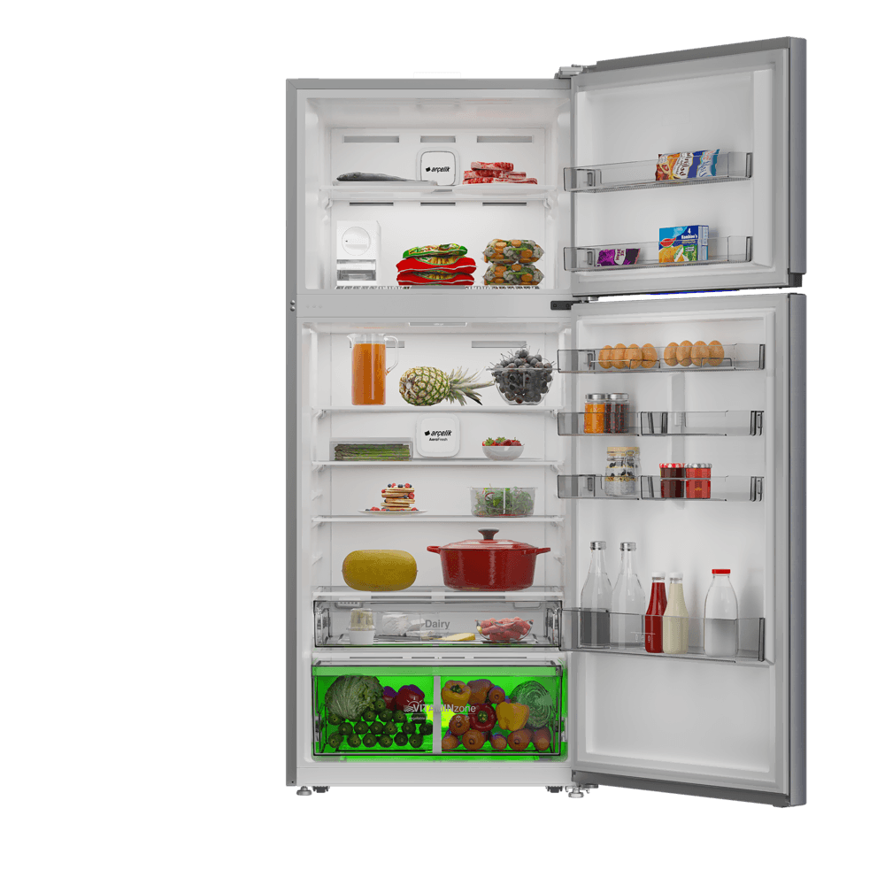 Arçelik 578557 EI MaxiFit Üstten Donduruculu Buzdolabı