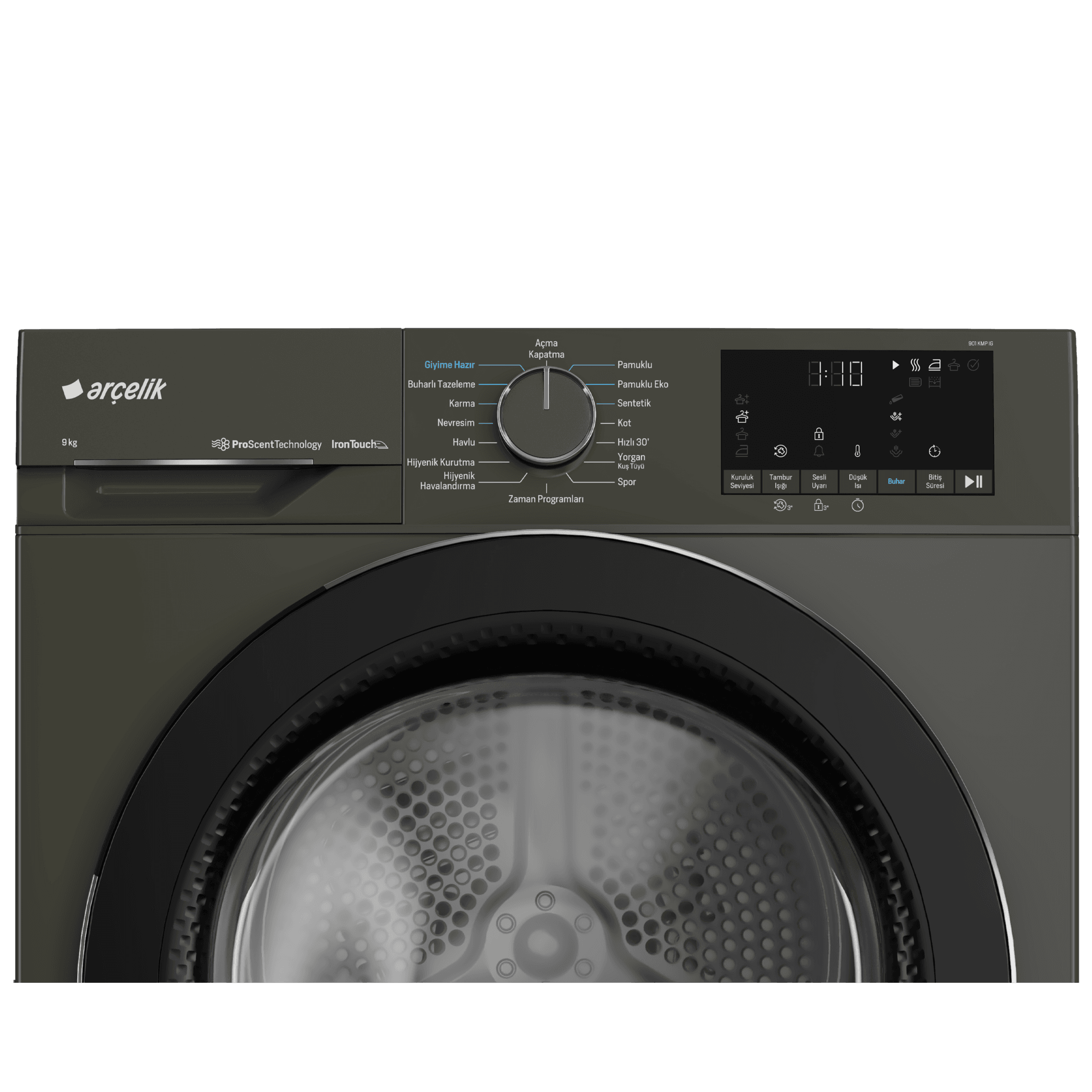 Arçelik 901 KMP IG 9 Kg Kurutma Makinesi