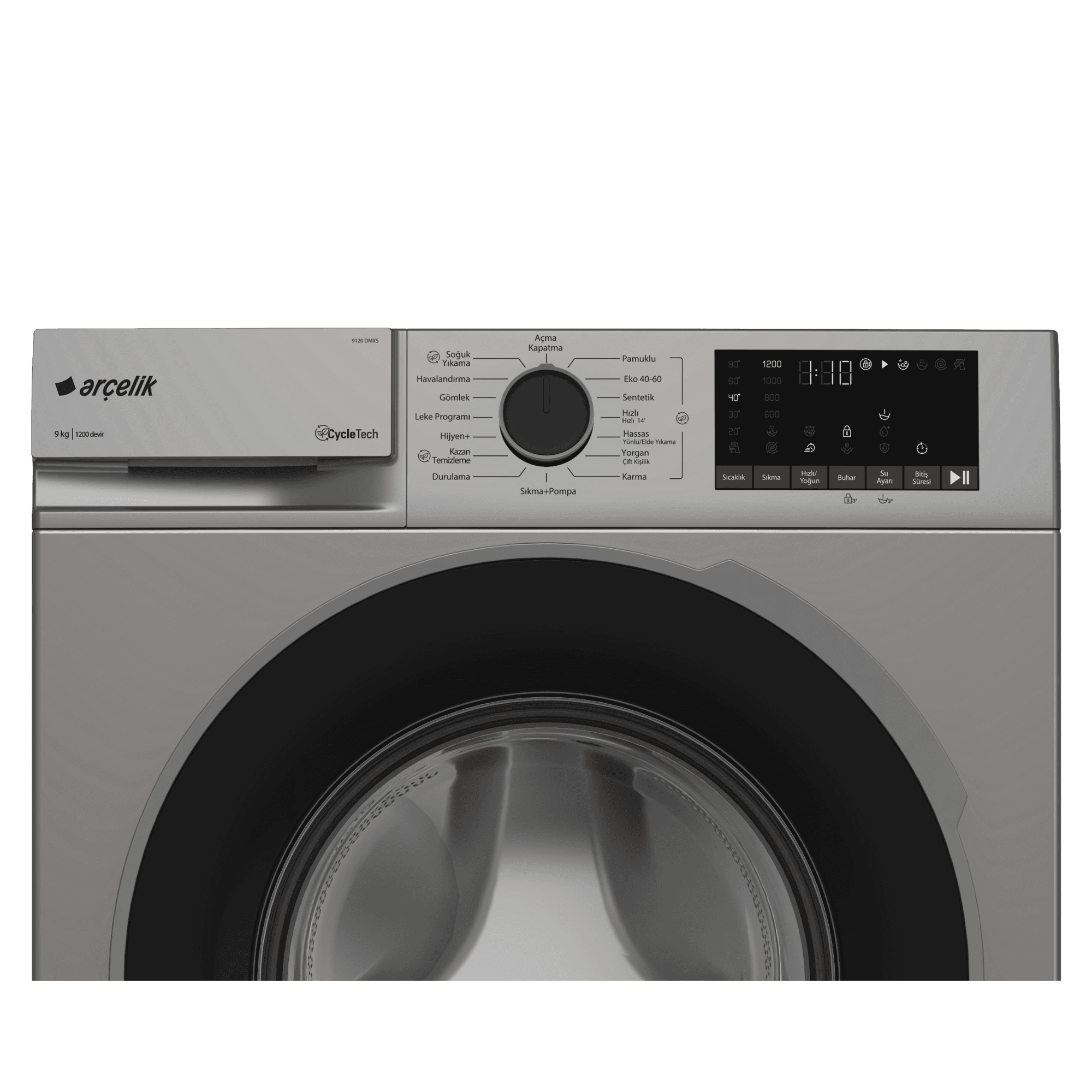 Arçelik 9120 DMXS Çamaşır Makinesi (İstanbula Teslim Fiyat)