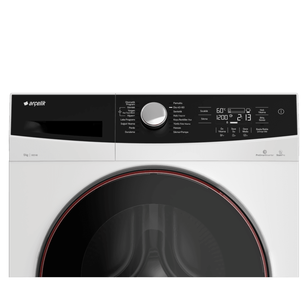 Arçelik 9125 NB 9 Kg Çamaşır Makinesi (İstanbula Teslim Fiyat)